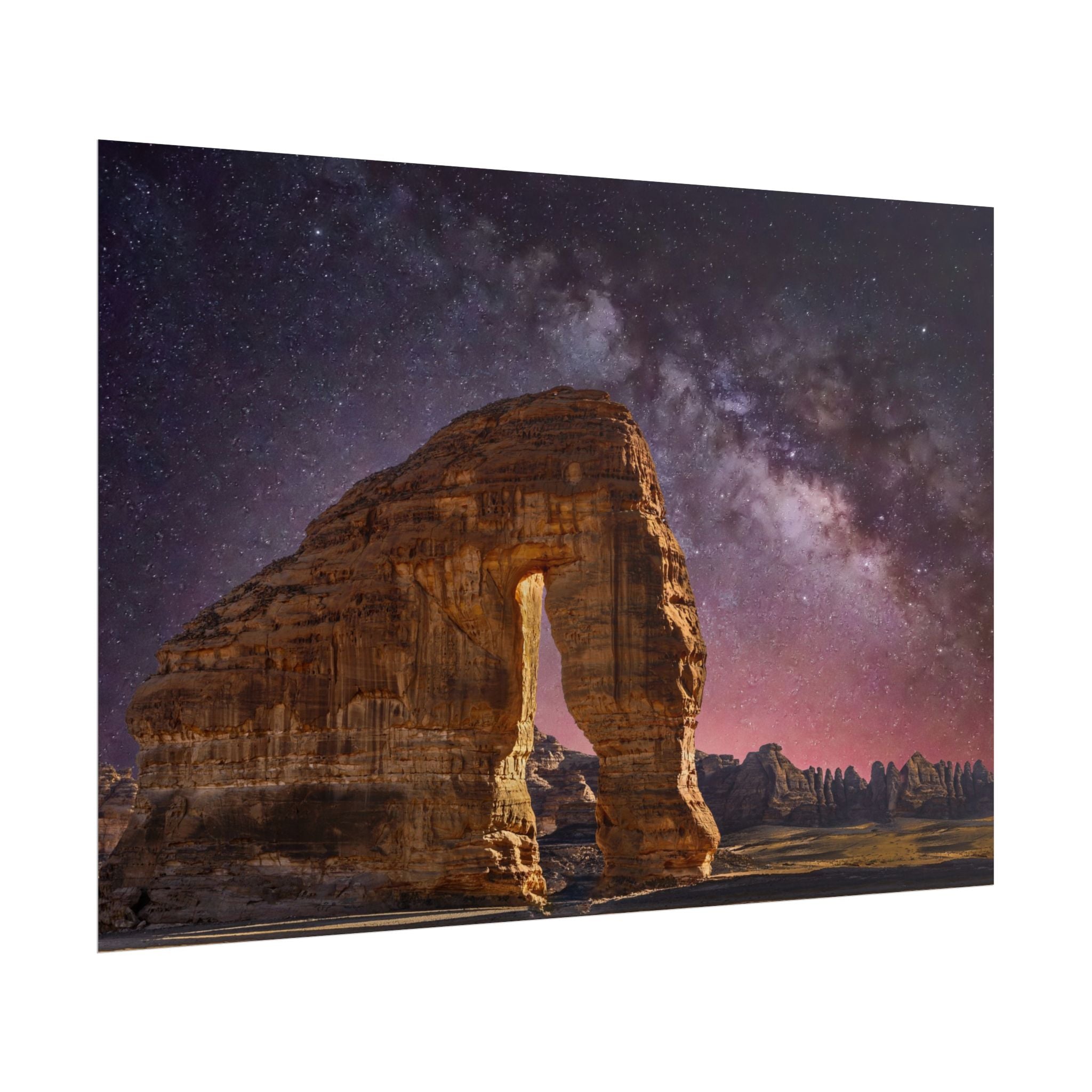 desert-landscape-poster-print-milky-way-poster-wall-art-milky-way-decor-artwork-unique-home-decor-starry-night-picture