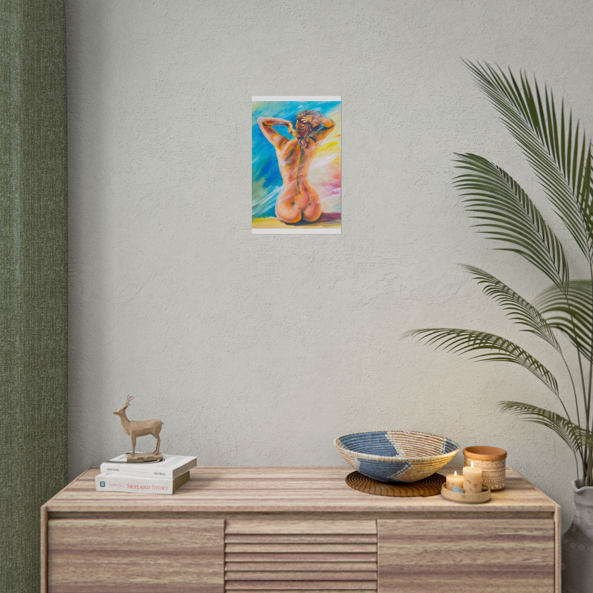 violin-naked-woman-body-oil-effect-poster-print-wall-art-music-lover-gift-home-decor-unique-artwork-rolled-posters