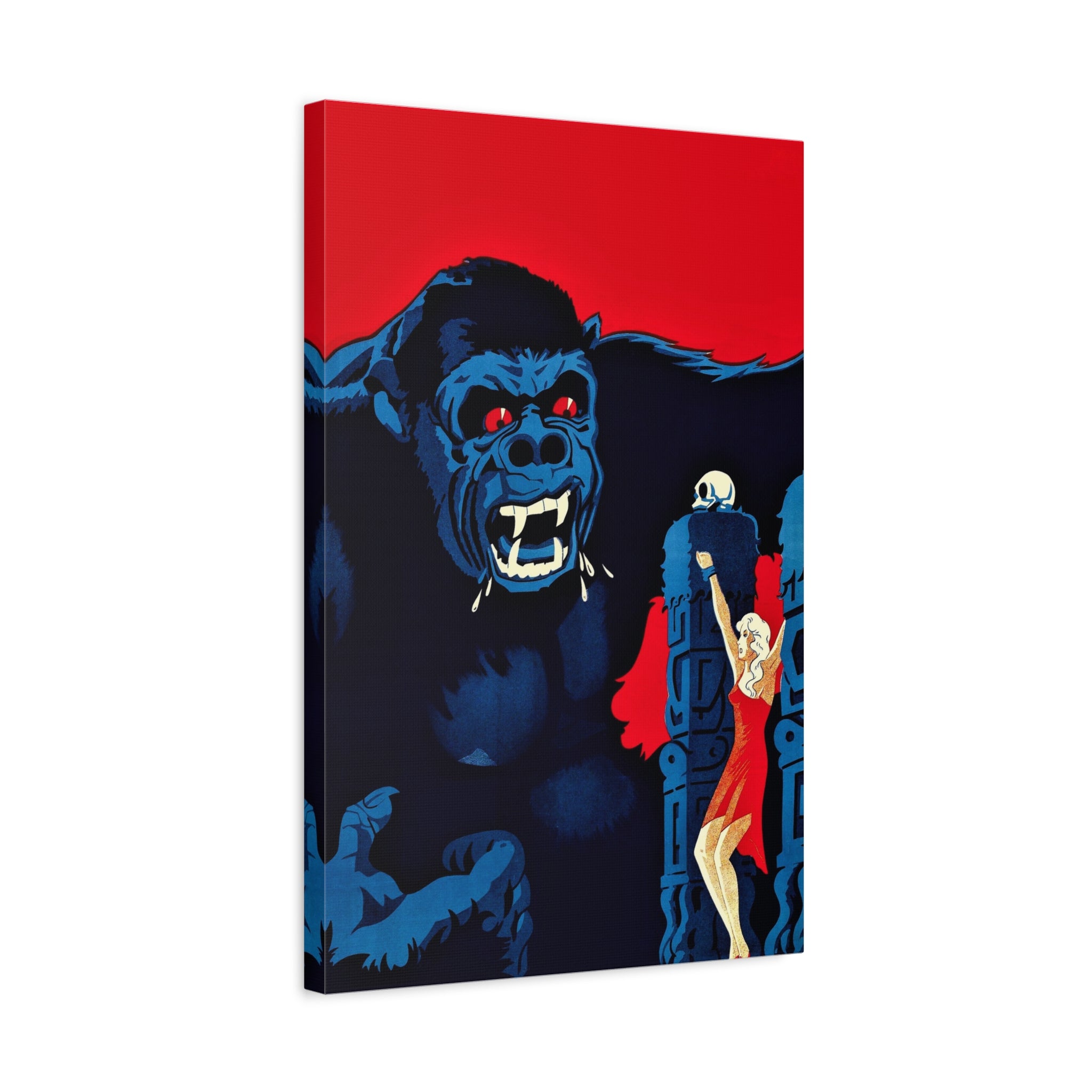 canvas-print-vintage-danish-movie-poster-for-king-kong-wall-art-decor-retro-wall-art-stretched-canvas-print-matte-canvas-art-