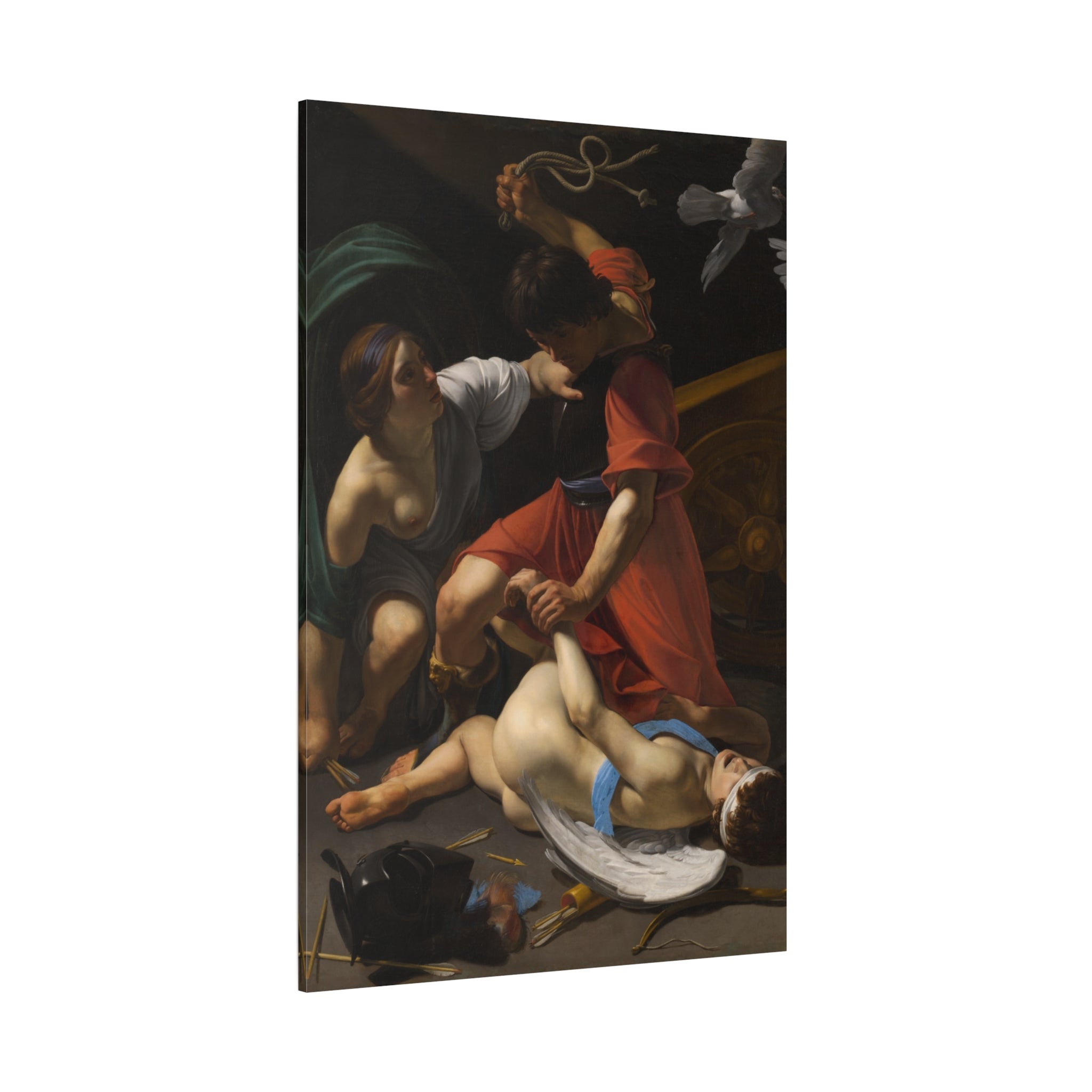 canvas-print-cupid-chastised-bartolomeo-manfredi-1613-matte-canvas-wall-art-stretched-1-25-inch-classic-art-decor-artwork