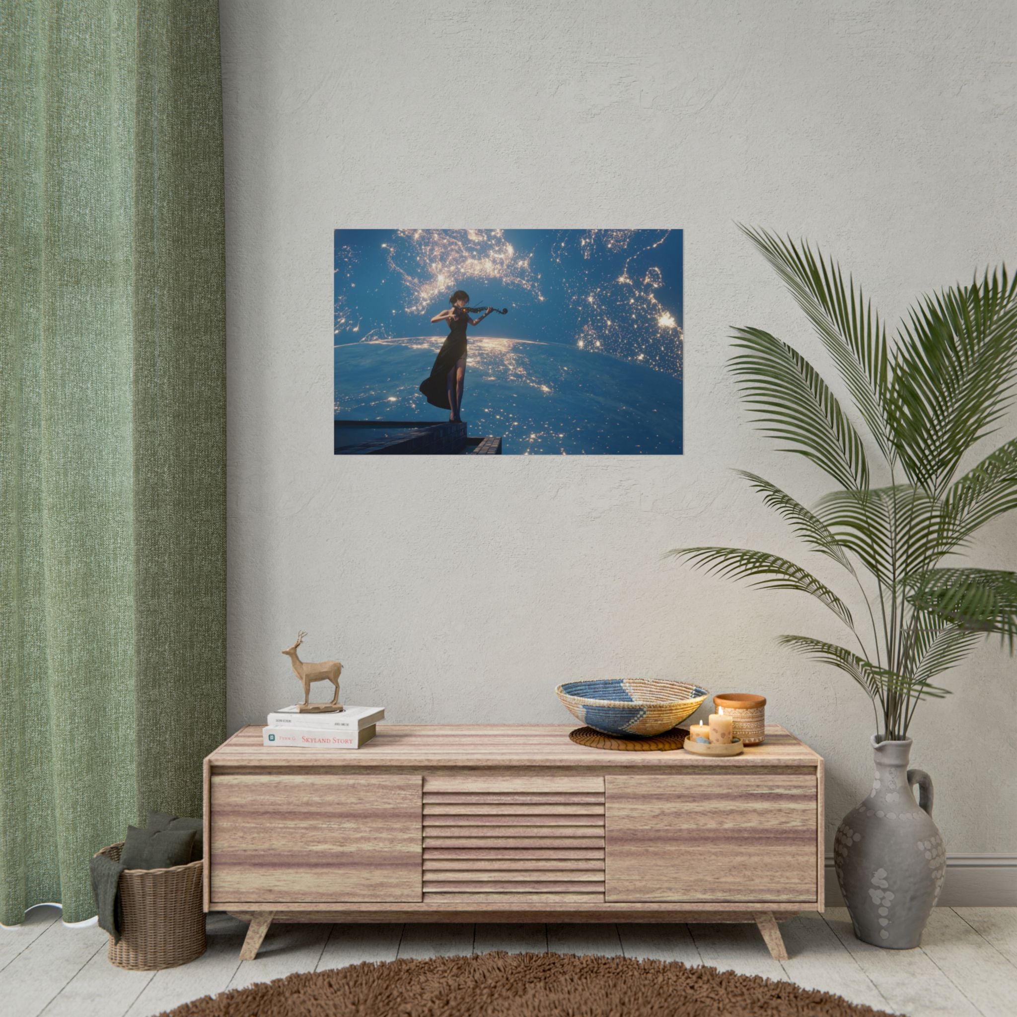 girl-playing-violin-in-starry-sky-poster-wall-art-universe-poster-print-music-lover-decor-bedroom-wall-hanging-musical-art