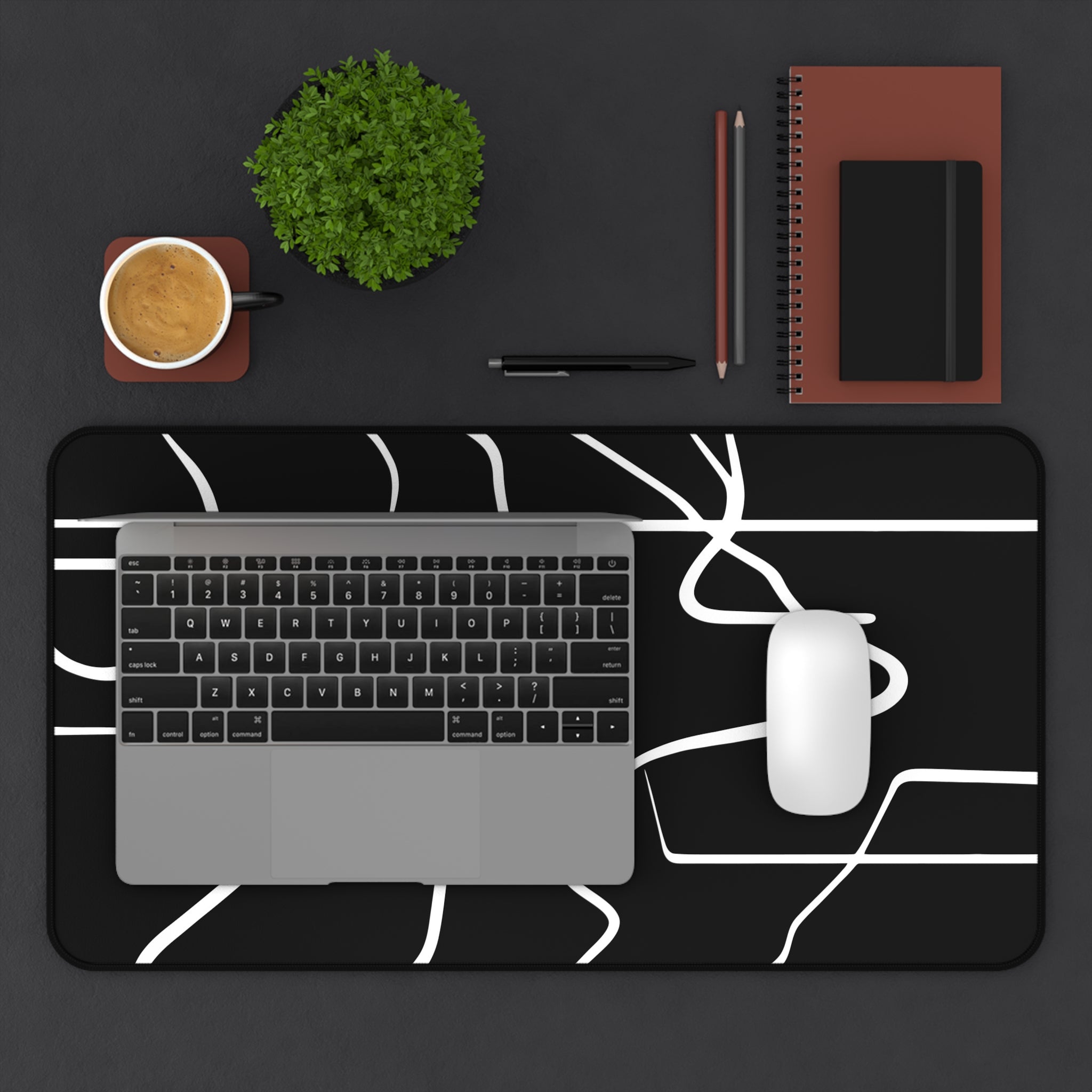 abstract-lines-monochrome-mouse-pad-abstract-art-desk-mat-sleek-black-and-white-desk-pad-modern-minimalist-mouse-pad