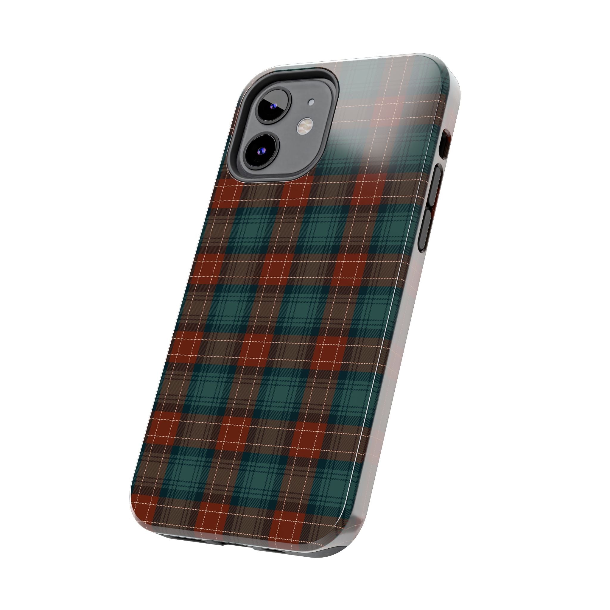 green-and-red-scottish-tartan-plaid-iphone-case-durable-tough-case-iphone-15-16-pro-max-trendy-scottish-tartan-plaid-green-re