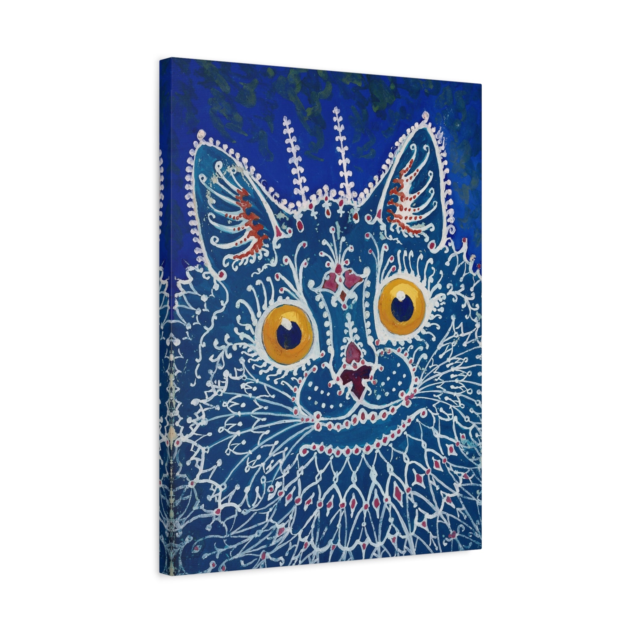 canvas-print-louis-wain-cat-gothic-style-gouache-art-large-wall-decor-matte-stretched-home-office-decoration-unique-cat-print