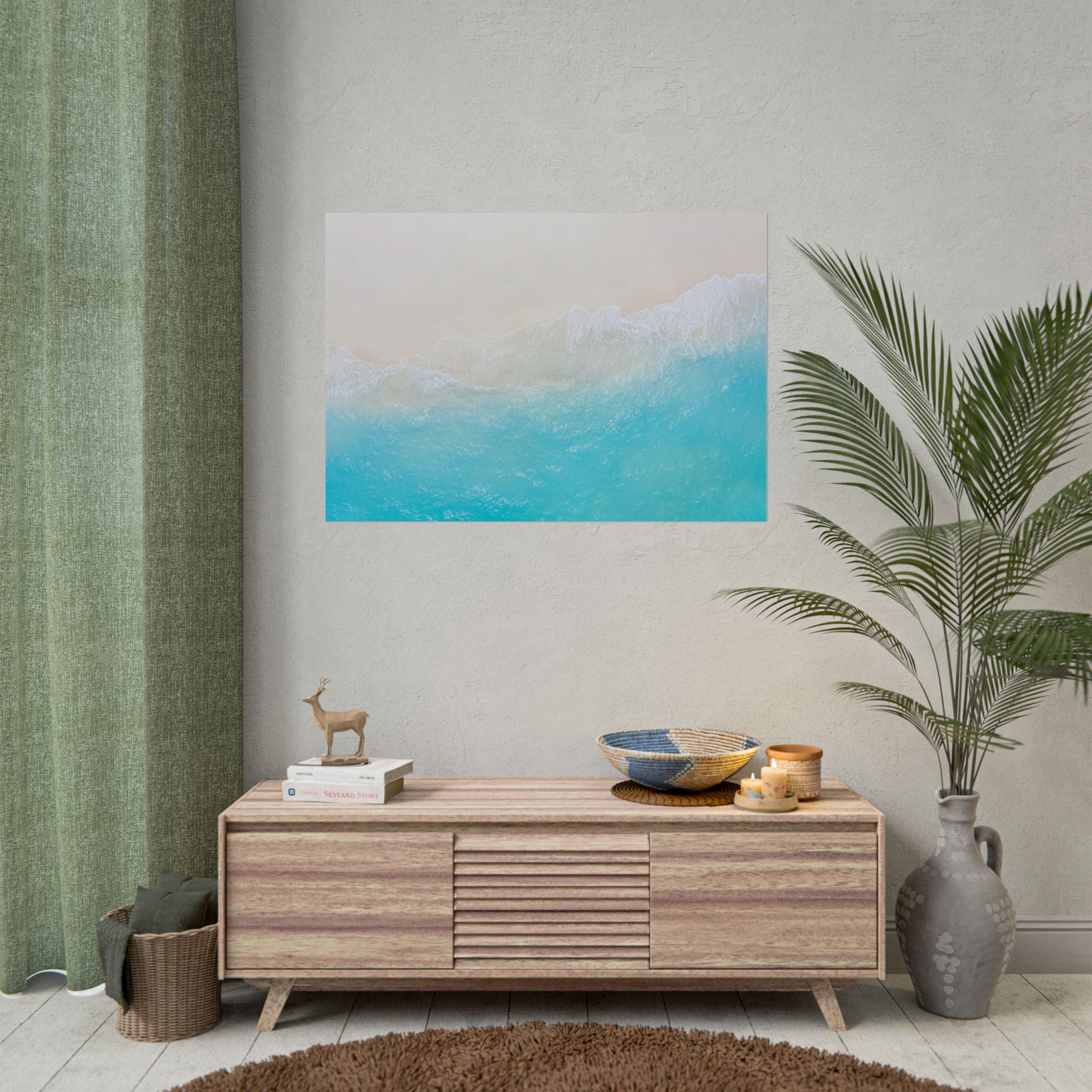 beach-poster-wall-art-ocean-minimalist-decor-coastal-photography-ocean-print-sand-landscape-home-office-decor-neutral-art