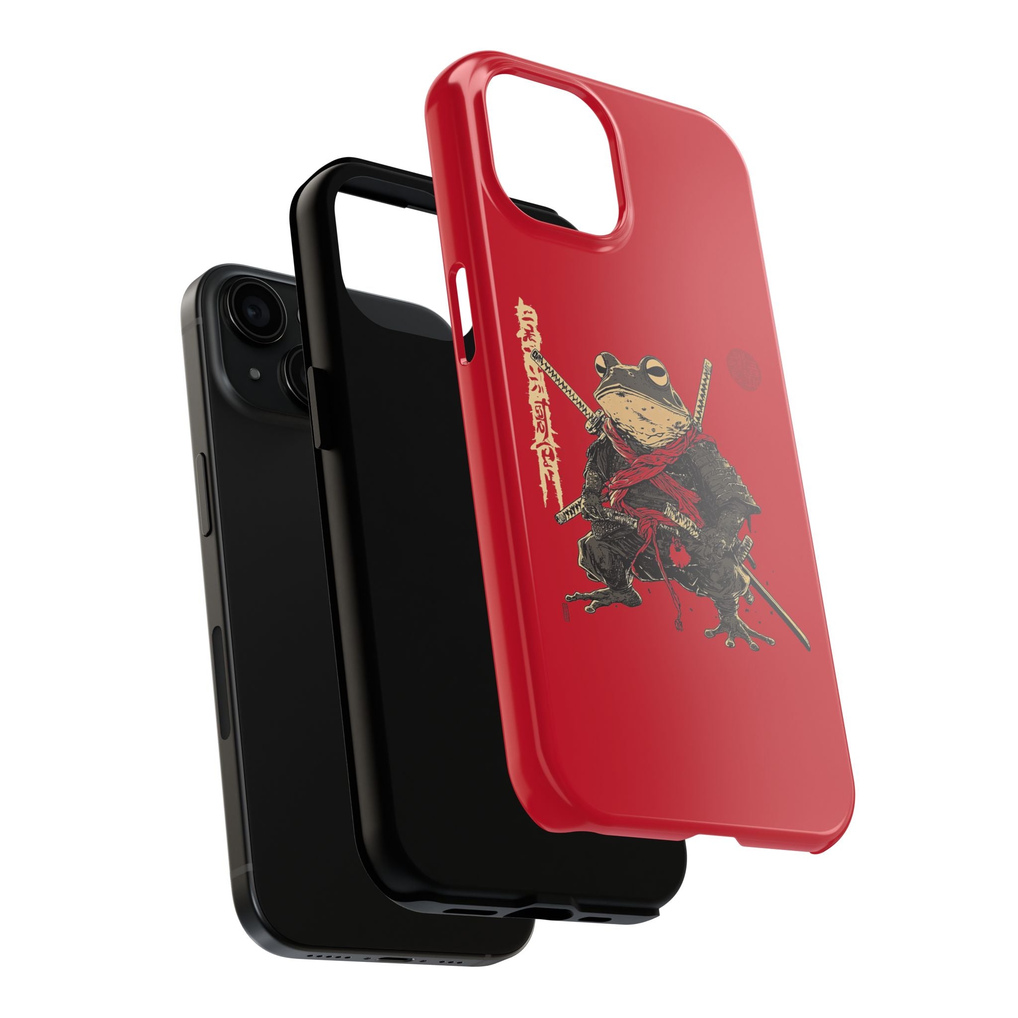 retro-vintage-ninja-frog-iphone-tough-case-red-sun-japanese-samurai-frog-design-stylish-tough-protector-red-iphone-case