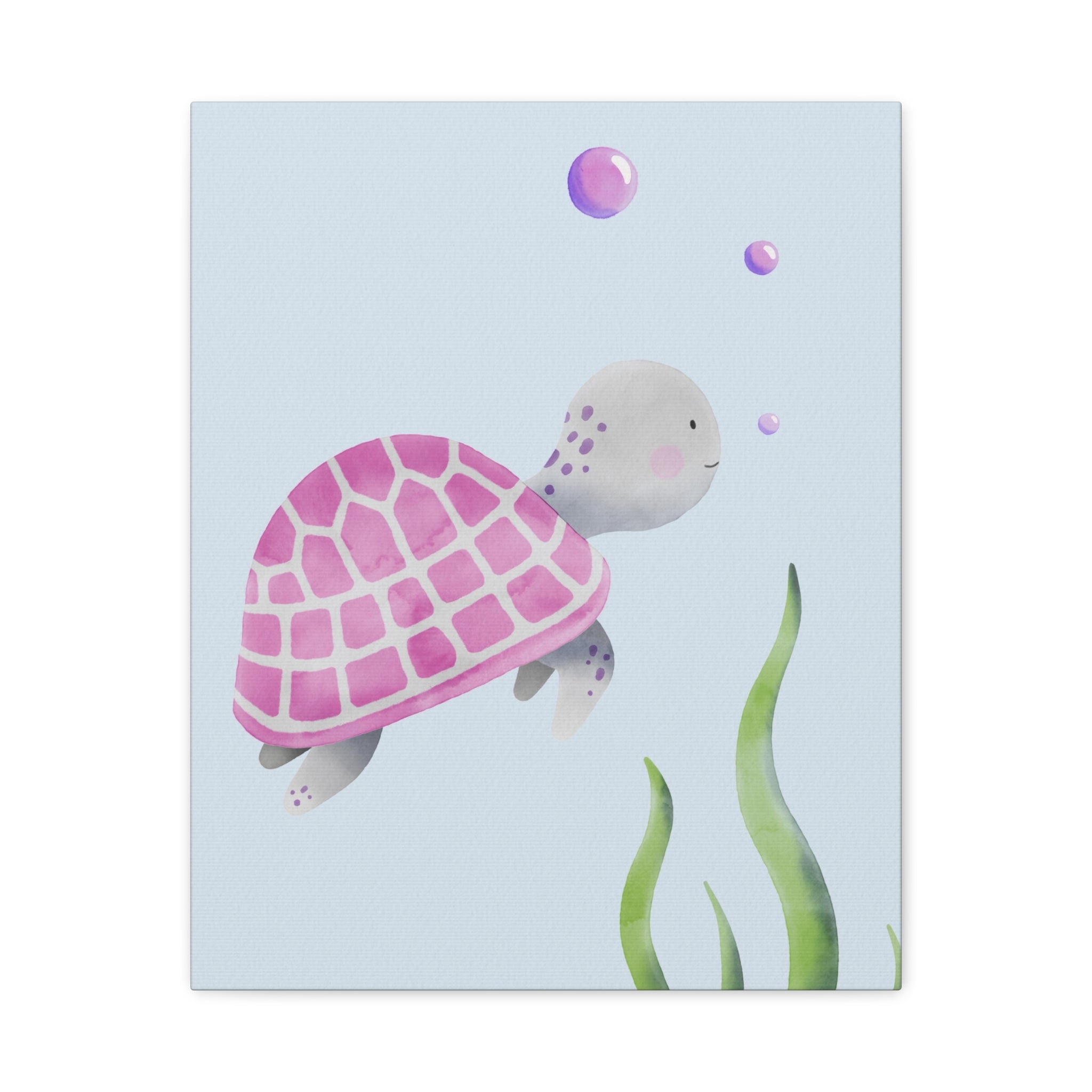 canvas-wall-art-cute-sea-turtle-nursery-decor-baby-sea-turtle-print-nursery-art-cute-sea-turtle-decoration-baby-nursery-cute-