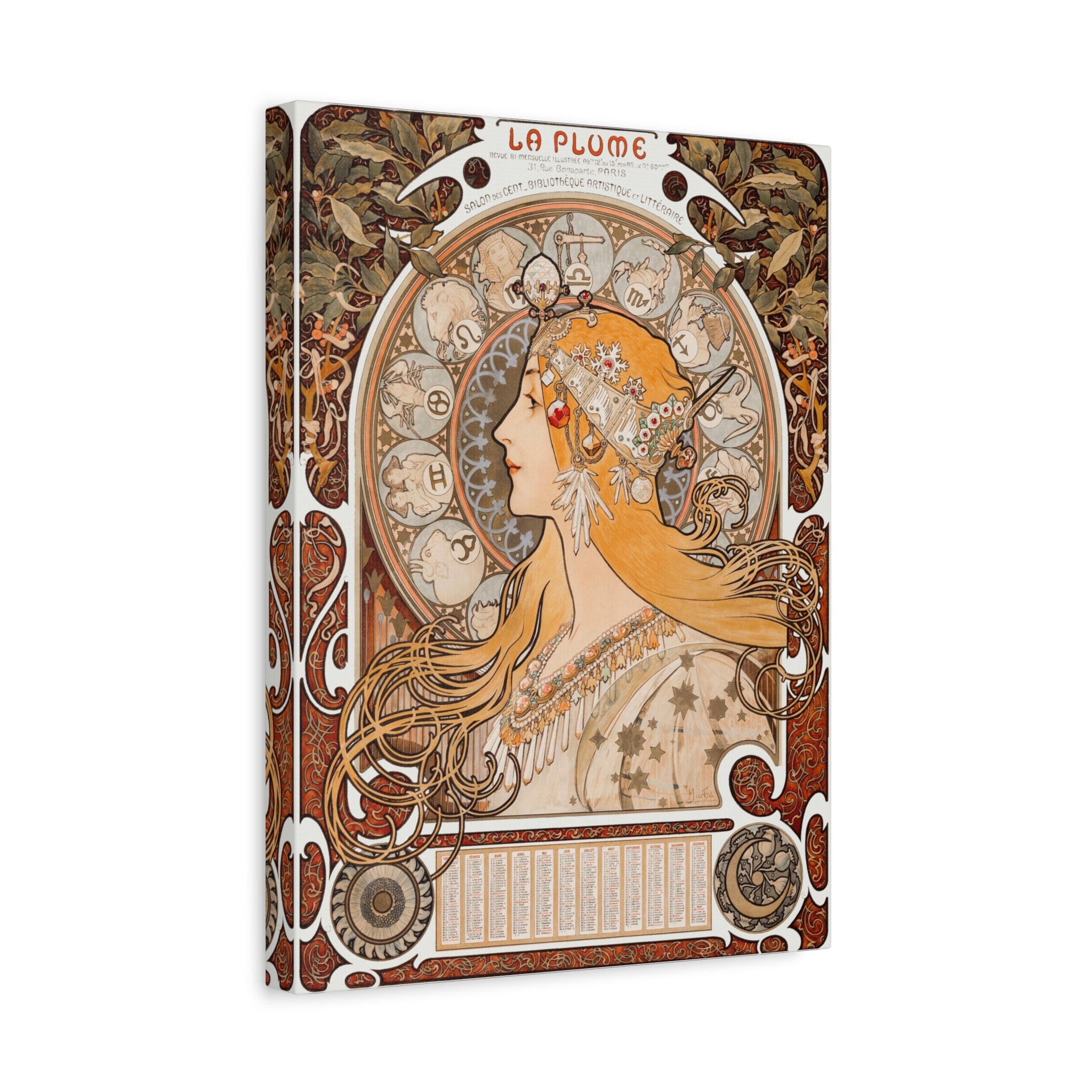 canvas-print-muchas-zodiaque-art-nouveau-wall-art-living-room-decor-stretched-matte-canvas-famous-alphonse-maria-mucha-print