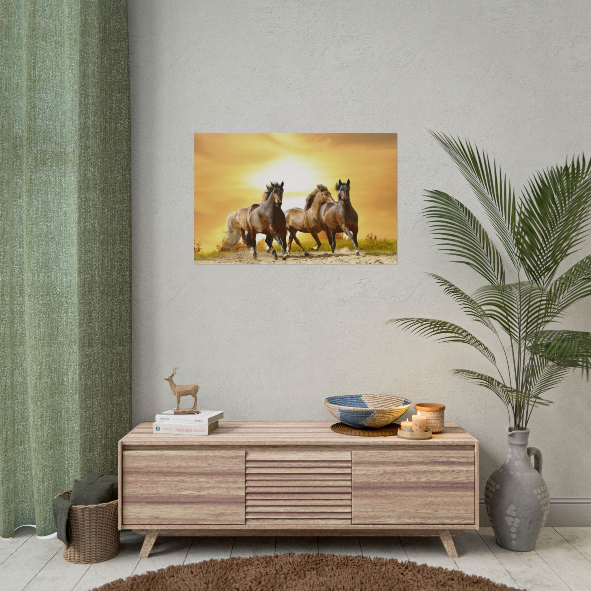 running-horse-poster-wall-art-farmhouse-wall-decor-home-decor-housewarming-gift-horse-print-wall-print-wild-animals