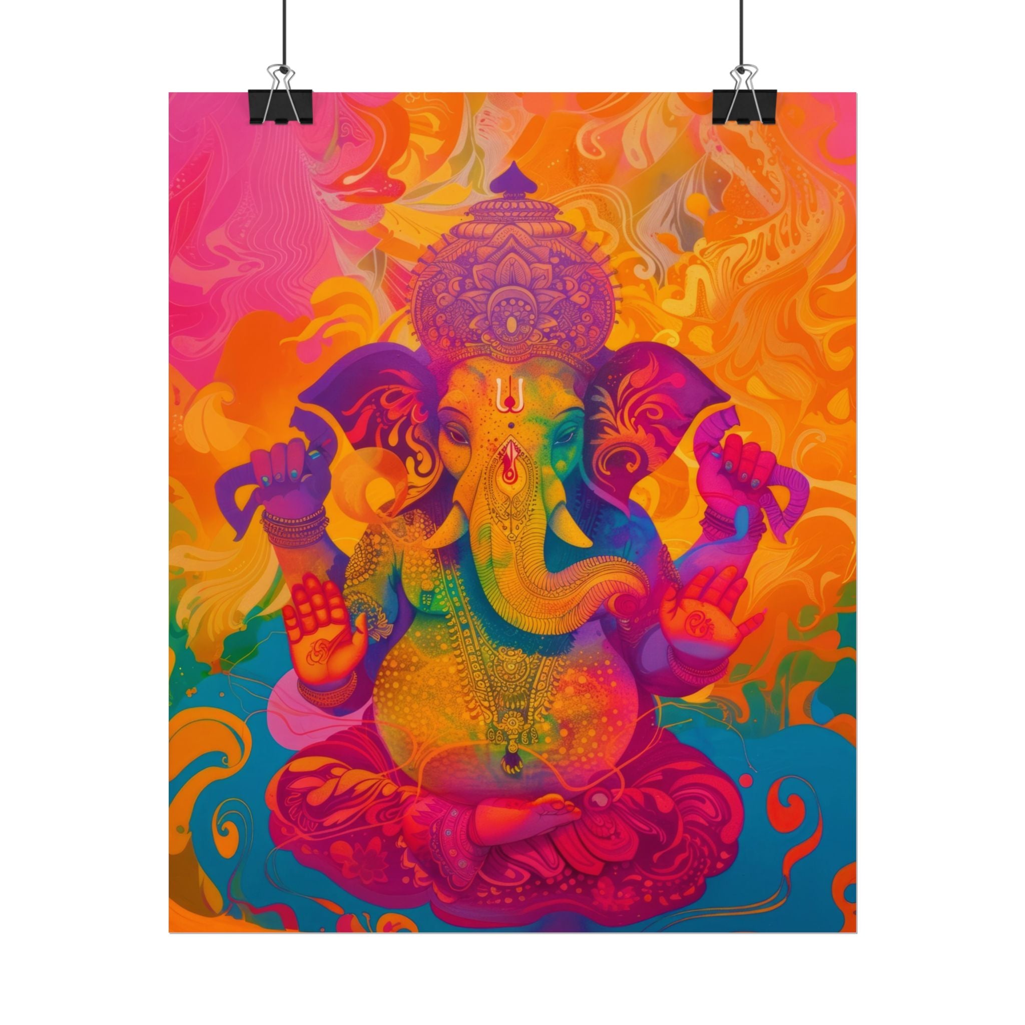 colorful-ganesha-poster-print-wall-art-decor-spiritual-home-decor-lord-ganesha-art-hindu-god-wall-decor-ethnic-wall-hanging