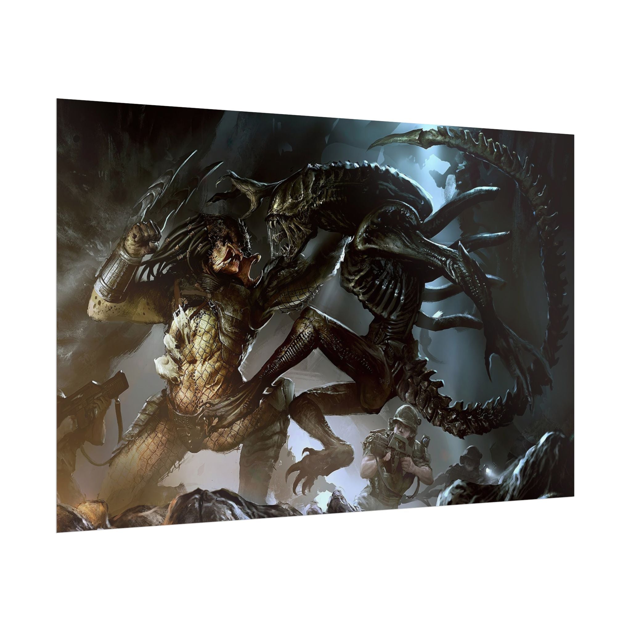 predator-alien-poster-print-xenomorph-si-fi-home-decor-movie-poster-pretador-fantasy-art