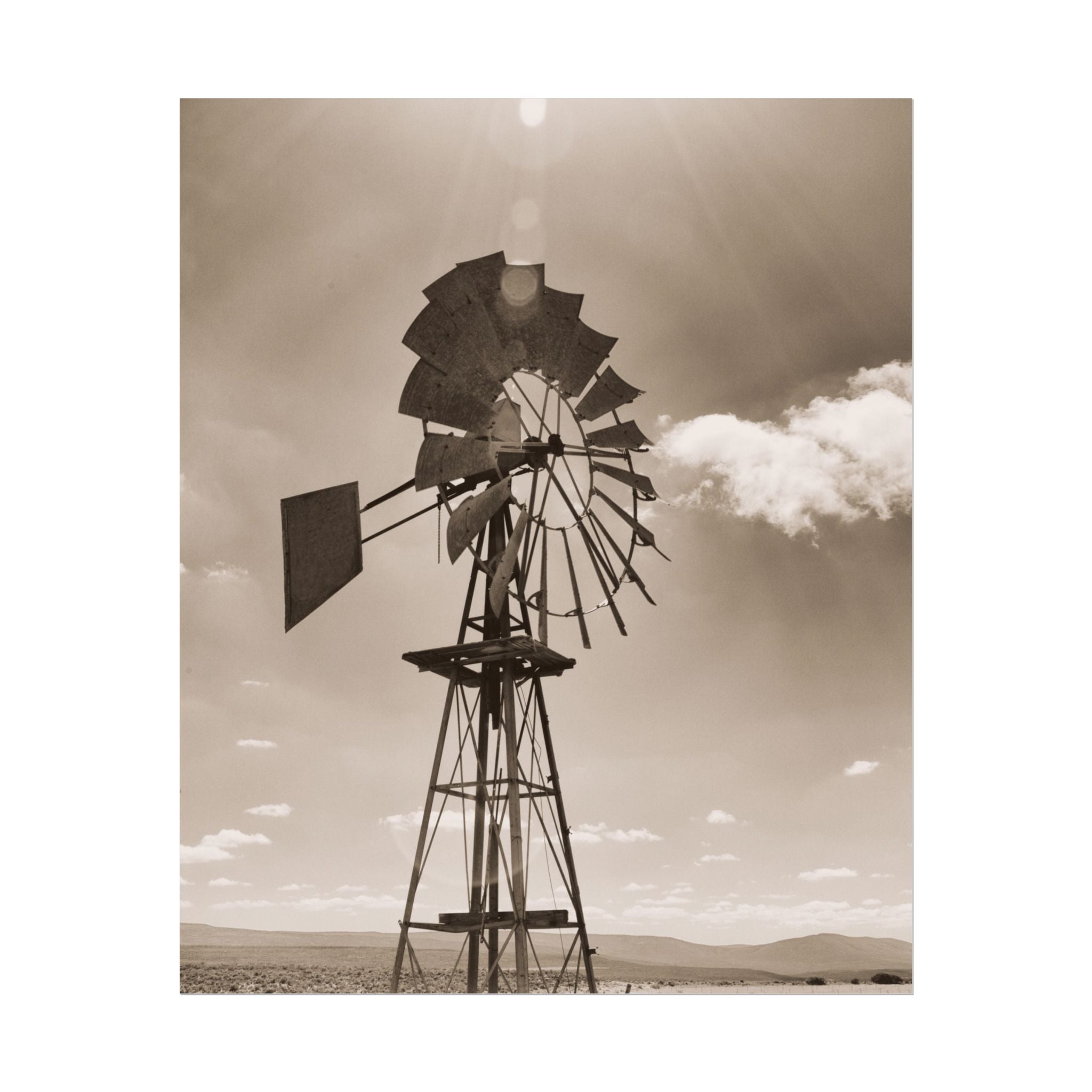 rustic-windmill-photography-poster-print-farm-house-wall-decor-gift-for-farmers-country-home-decor-windmill-wall-art
