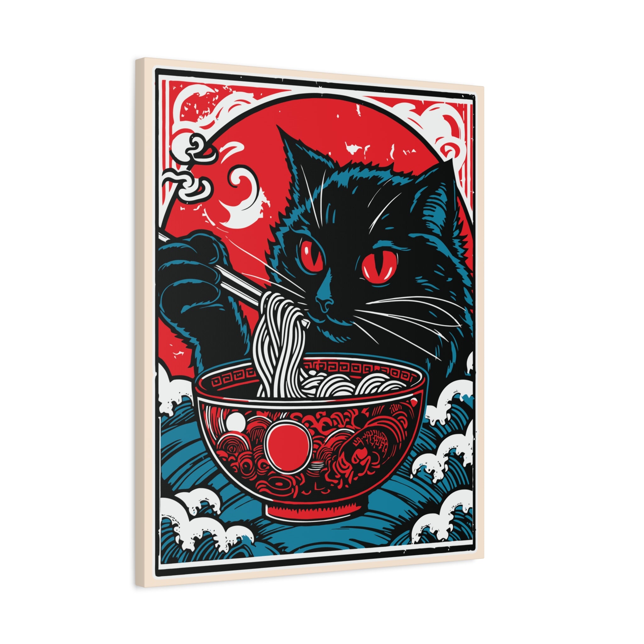 canvas-print-cat-eating-ramen-noodle-retro-japanese-decor-wall-art-living-room-decoration-matte-stretched-home-decor-cute