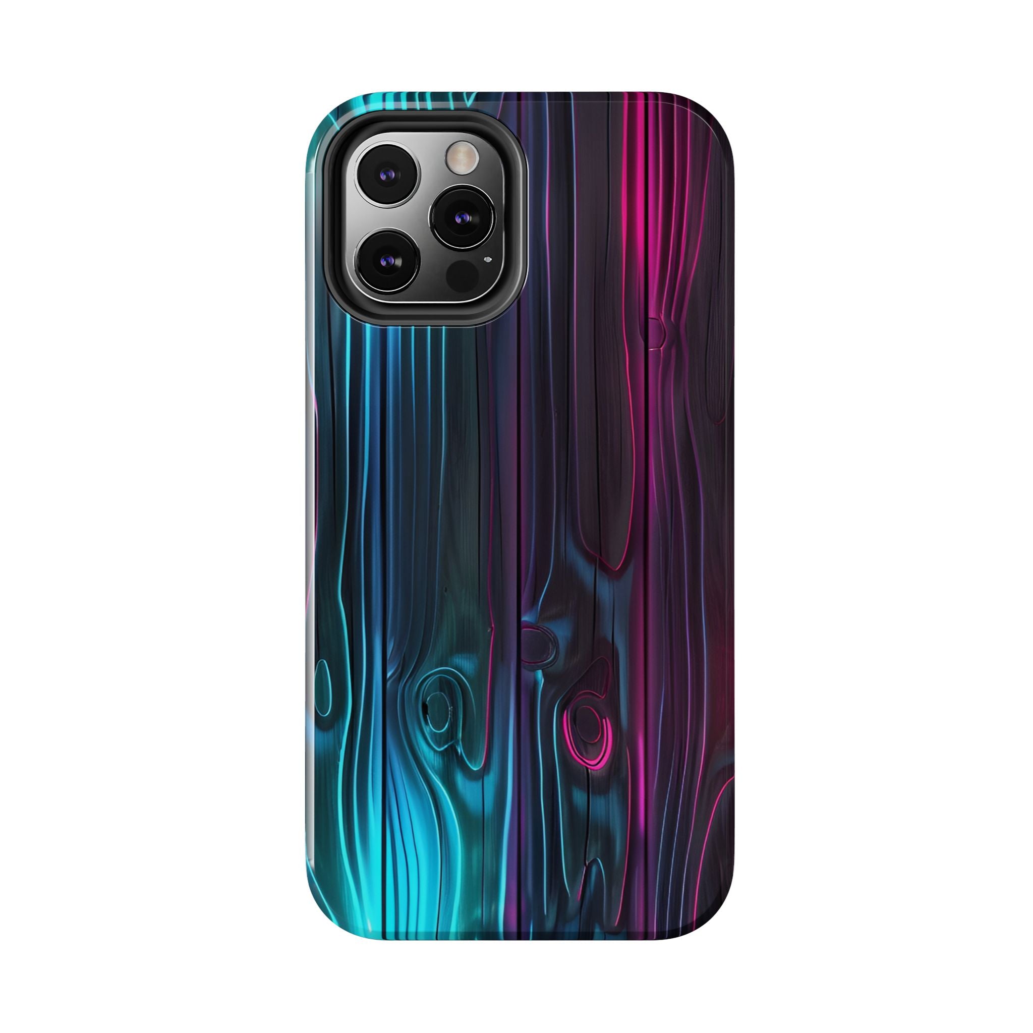 disco-neon-tough-iphone-cases-wood-grain-texture-iphone-case-cover-protective-iphone-shell-unique-iphone-accessories-iphone-1
