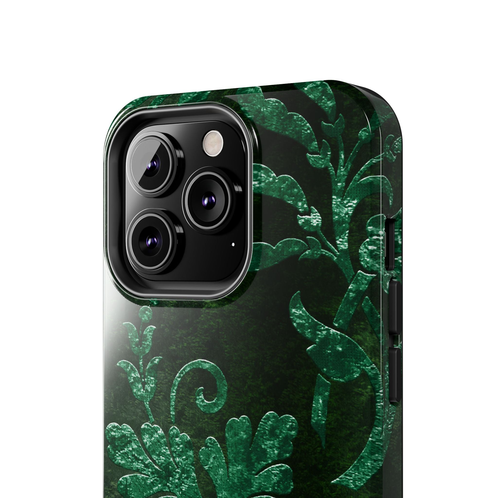 embossed-emerald-velvet-tough-phone-case-protective-iphone-cover-heavy-duty-phone-case-rugged-phone-case-durable-smartphone-c