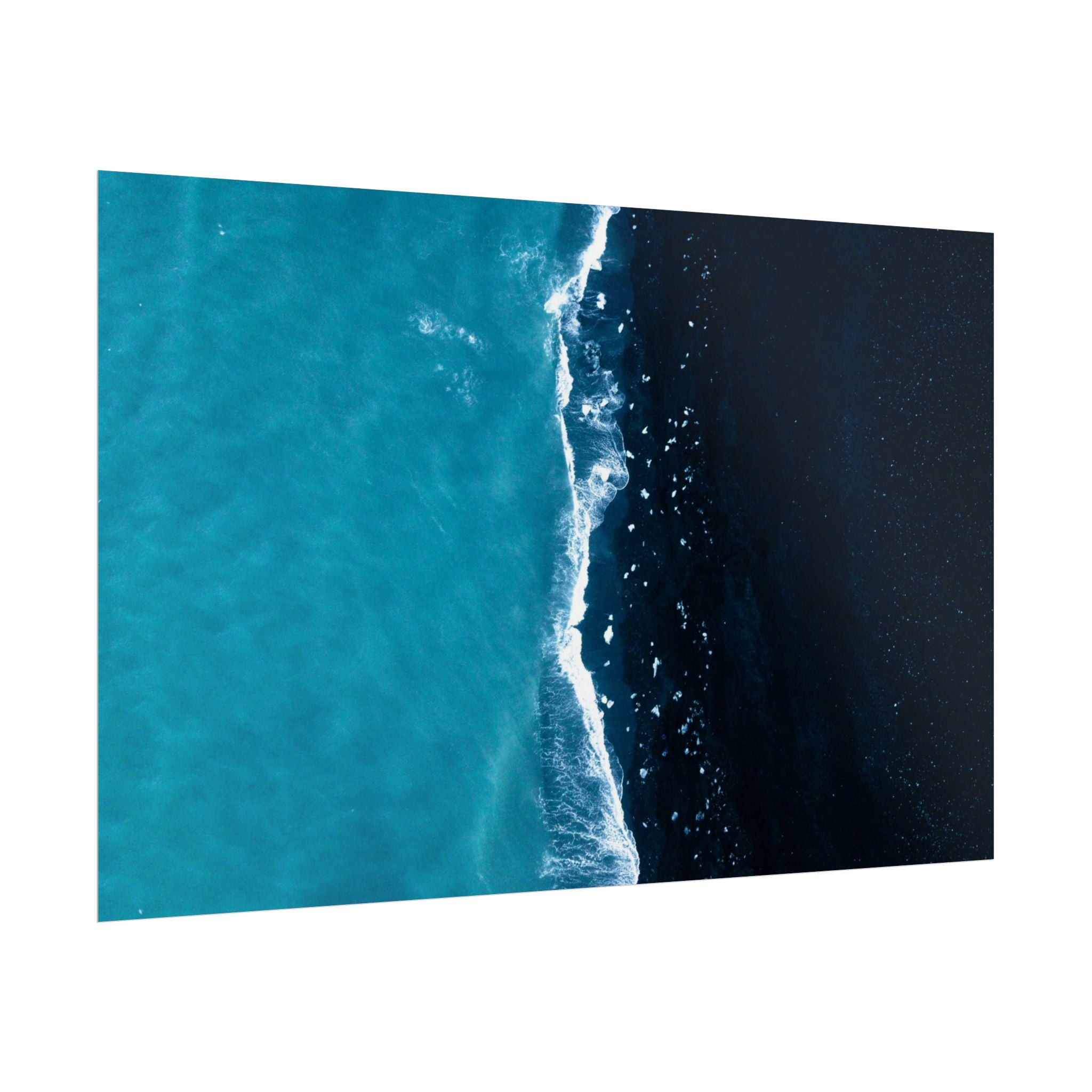 ocean-minimalist-decor-poster-print-beach-wall-art-coastal-photography-blue-ocean-print-sand-landscape-home-office-decoration