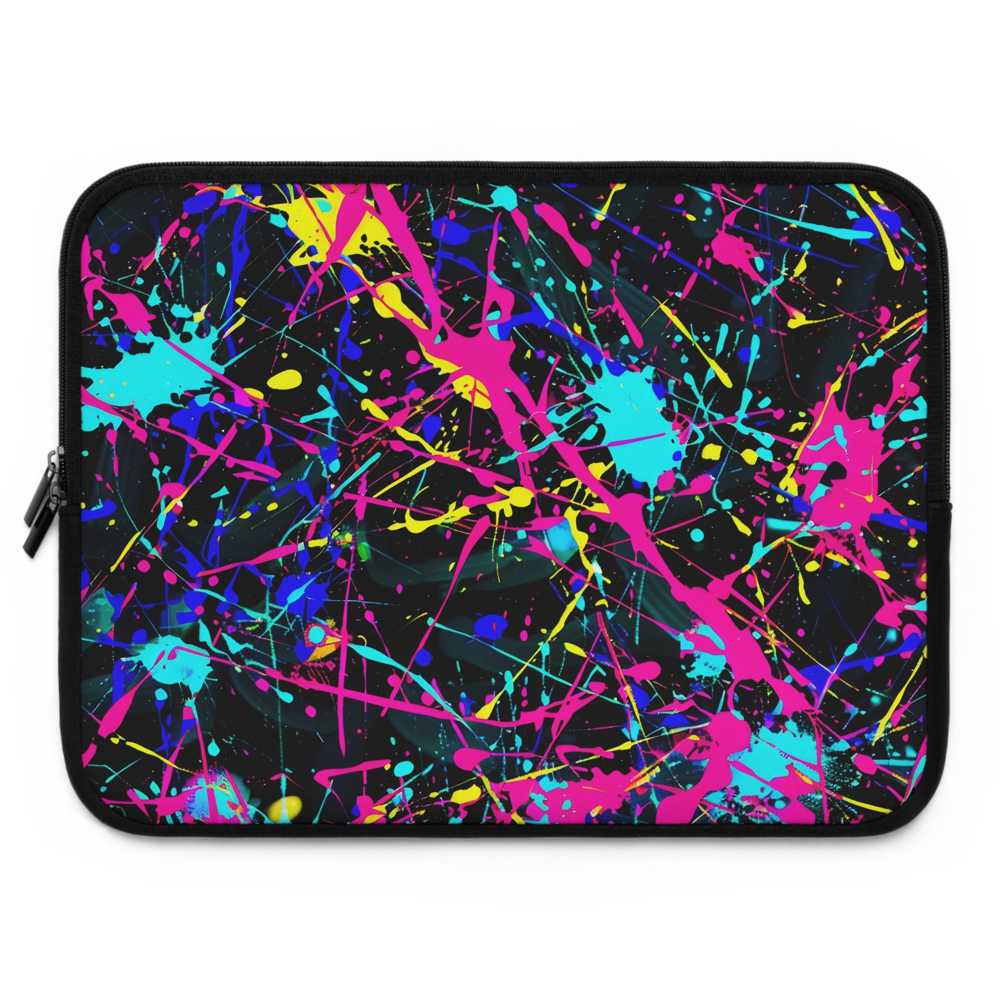 neon-abstract-paint-splatter-laptop-sleeve-pink-macbook-air-sleeve-unique-tech-accessories-colorful-laptop-case-computer-cove