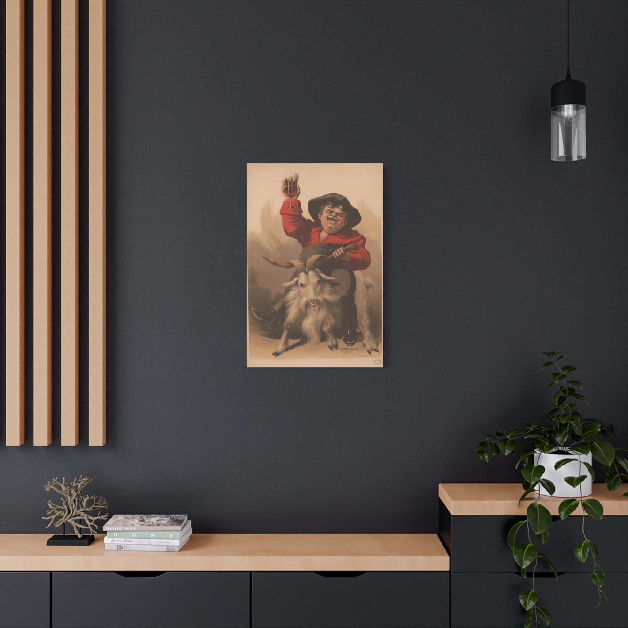 canvas-print-modern-crusader-beer-wall-art-bar-decor-living-room-decor-alcohol-gift-matte-canvas-print