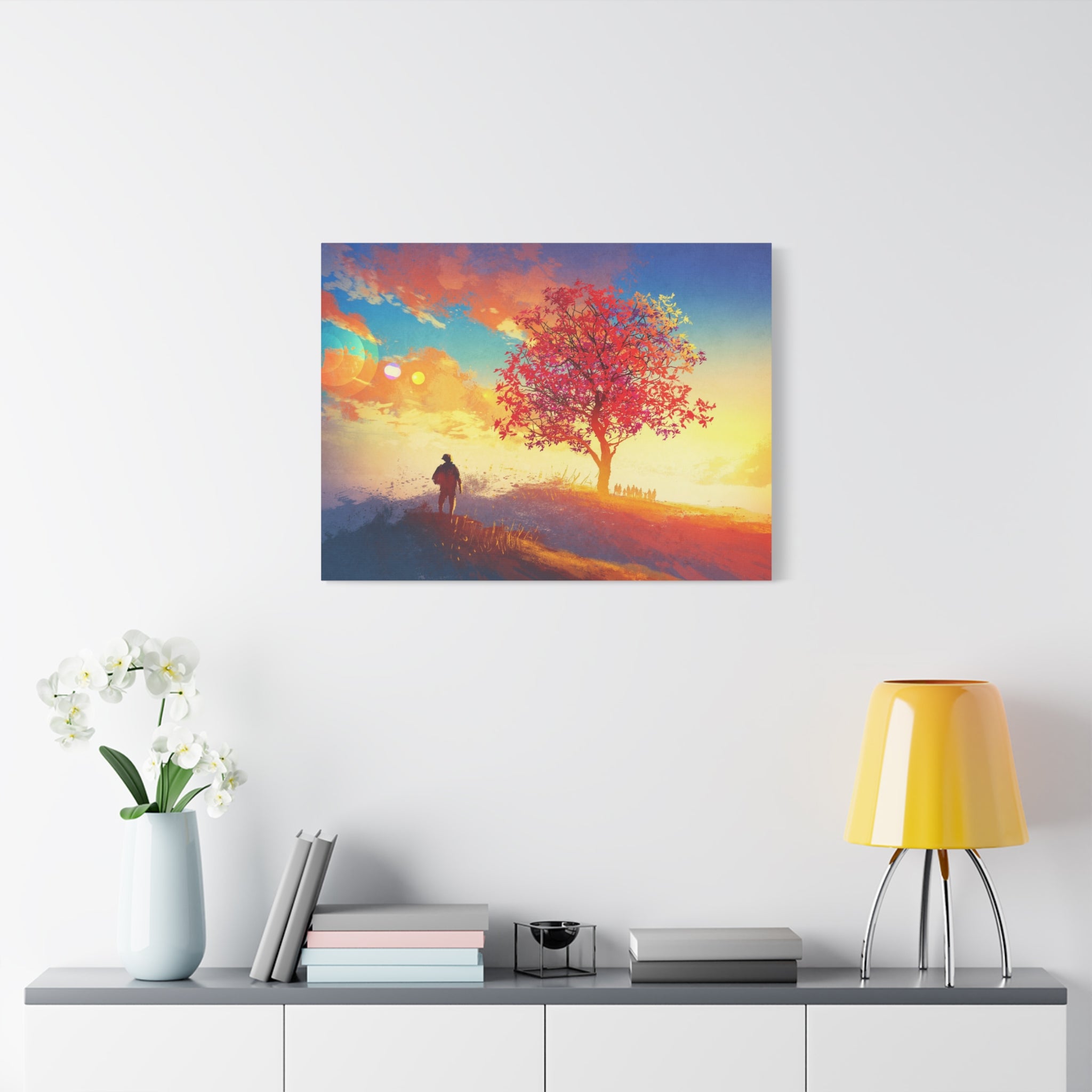 fall-canvas-wall-art-fall-sunset-tree-print-stretched-matte-canvas-home-decor-autumn-decor-gift-for-nature-lovers