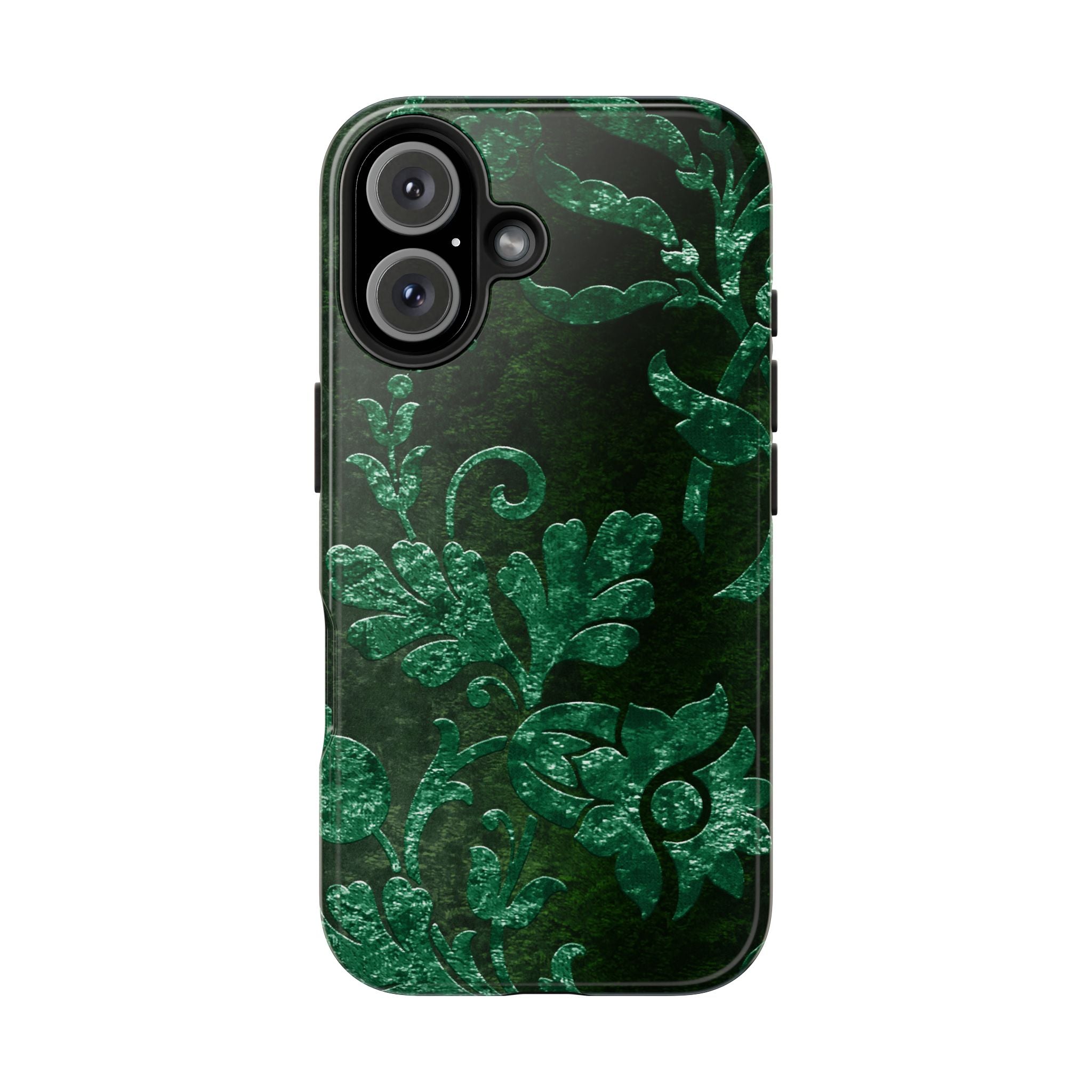 embossed-emerald-velvet-tough-phone-case-protective-iphone-cover-heavy-duty-phone-case-rugged-phone-case-durable-smartphone-c