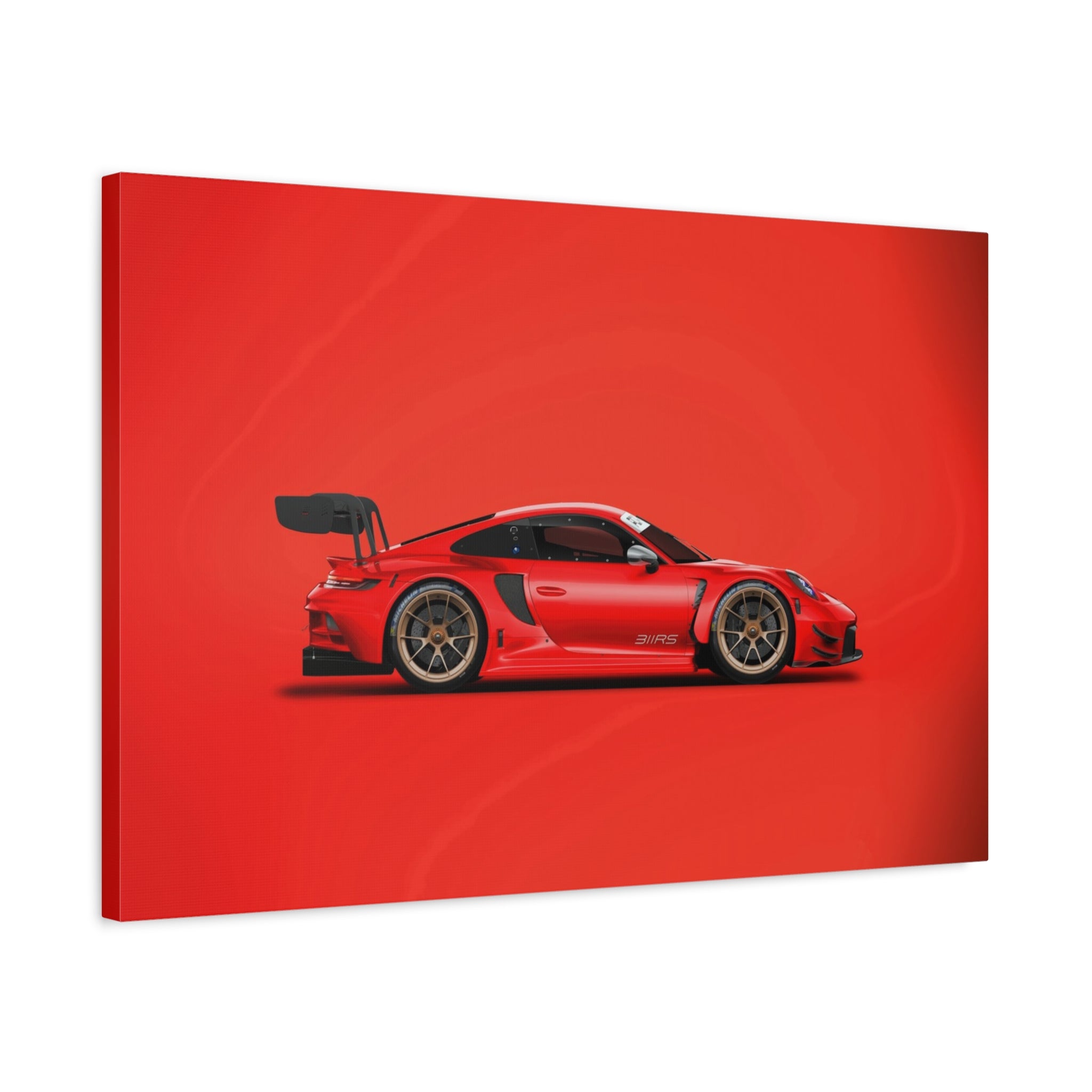canvas-print-wall-art-porsche-911-red-gt3r-red-supercar-poster-matte-canvas-decor-stretched-large-canvas-wall-art-hypercars-1
