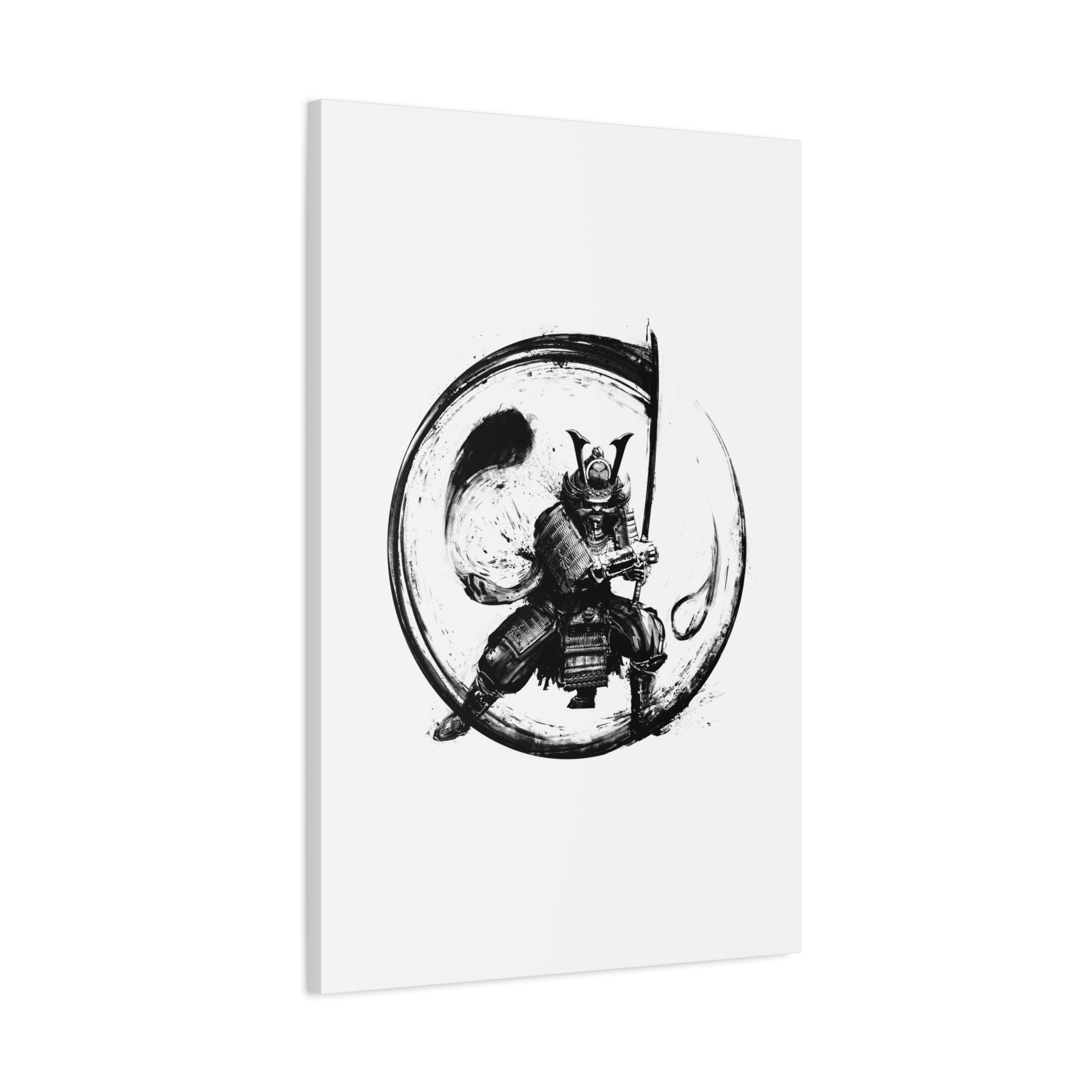 canvas-wall-art-japanese-samurai-ying-yang-katana-oni-mask-black-and-white-home-decor-zen-wall-hanging-asian-art-samurai-swor