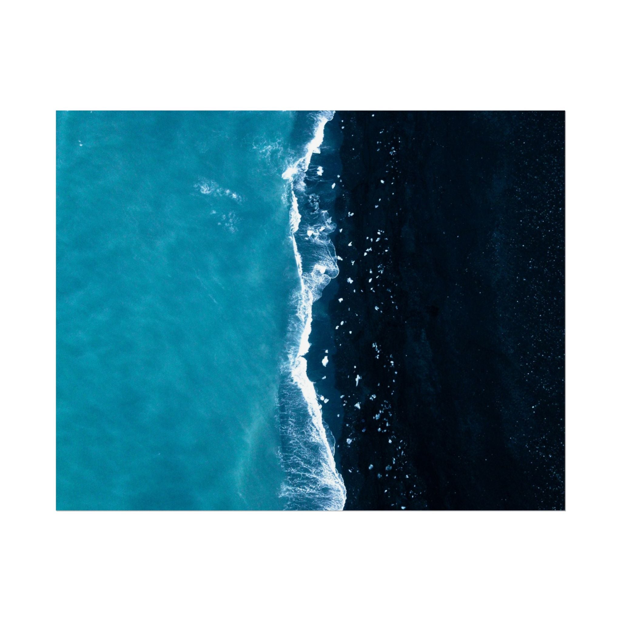 ocean-minimalist-decor-poster-print-beach-wall-art-coastal-photography-blue-ocean-print-sand-landscape-home-office-decoration