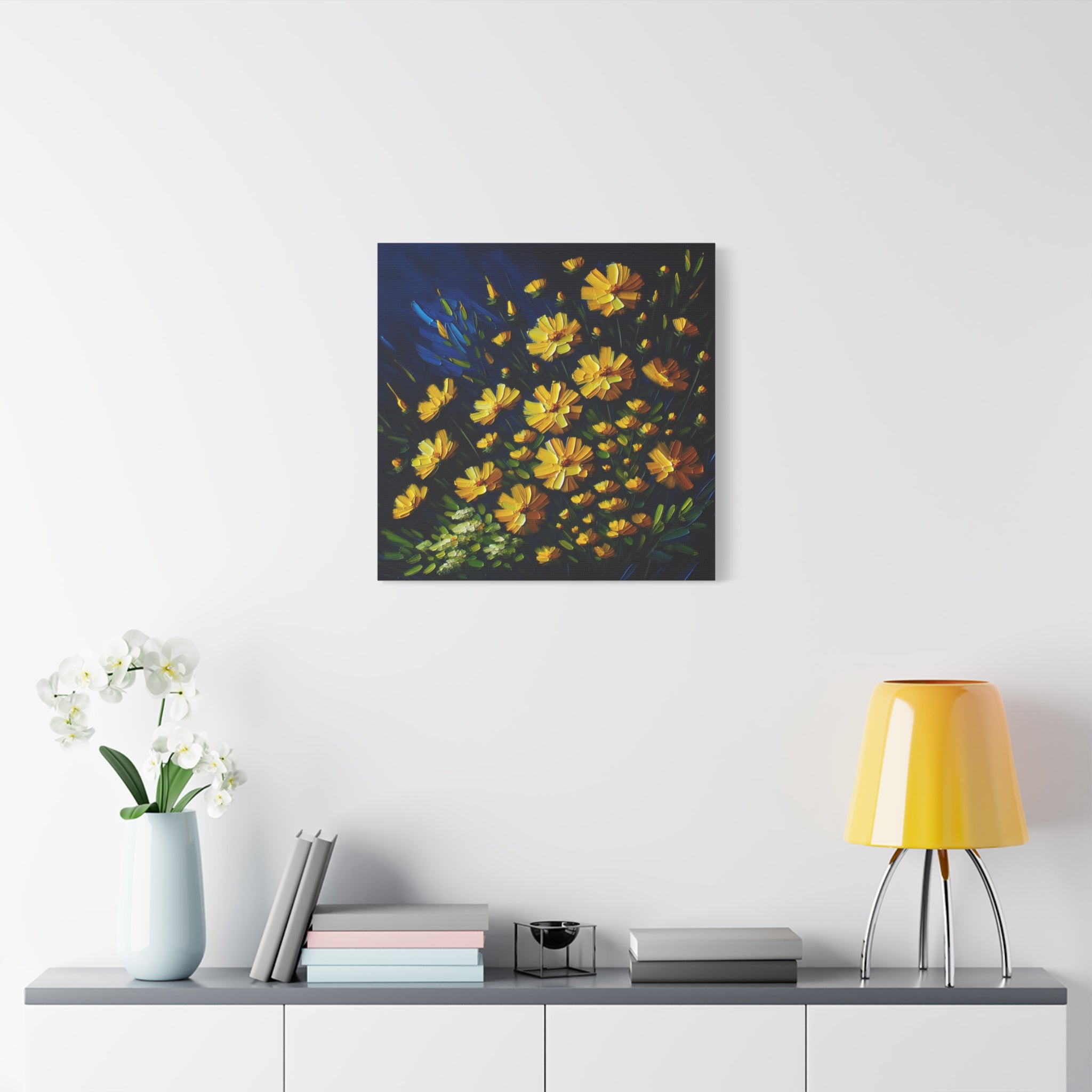 canvas-print-yellow-wildflowers-matte-canvas-impasto-oil-painting-stretched-wall-art-home-decor-floral-print-gift-for-nature-