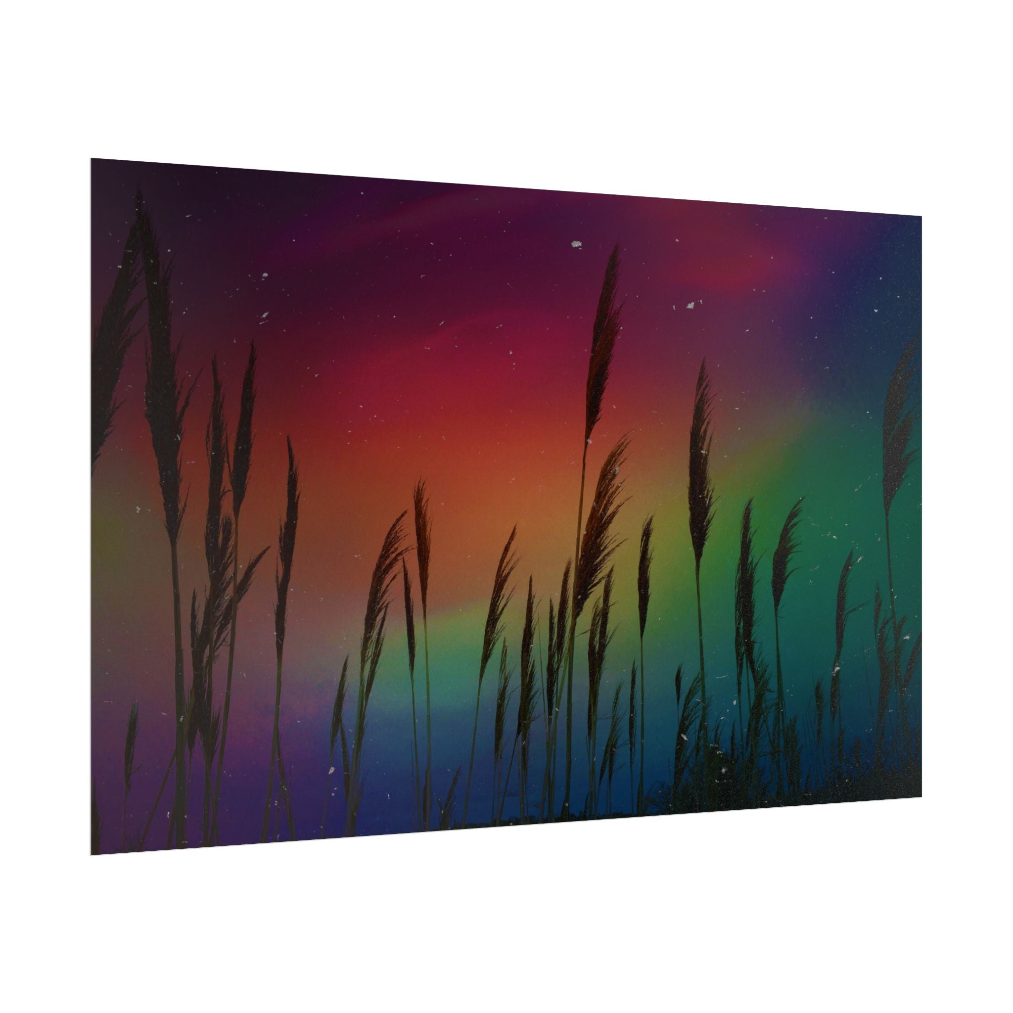 aurora-borealis-poster-wall-art-scenery-northern-lights-poster-print-home-wall-decor-starry-night-picture-housewarming-gifts-