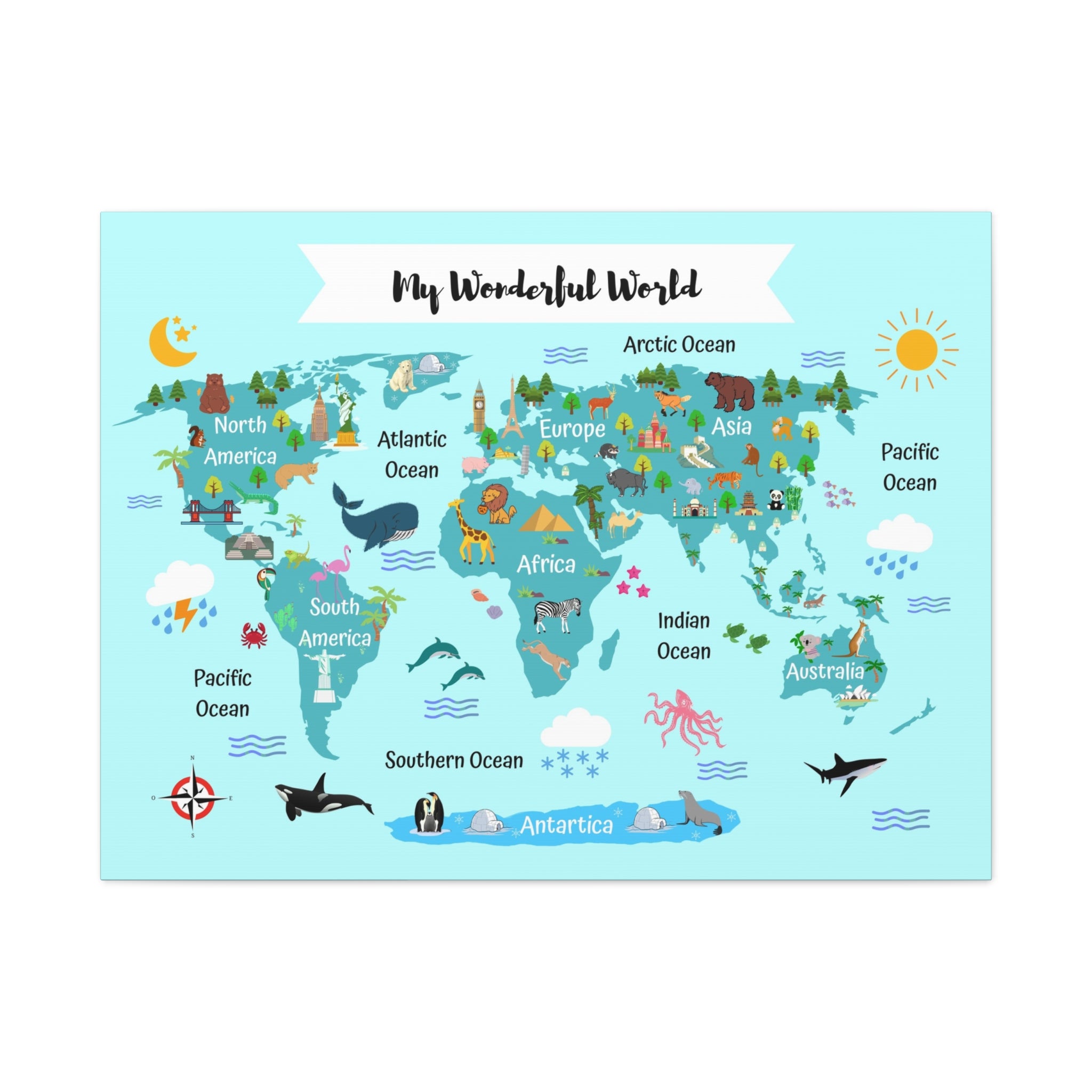 nursery-world-animals-map-canvas-print-world-map-for-kids-world-map-canvas-wall-art-home-decor