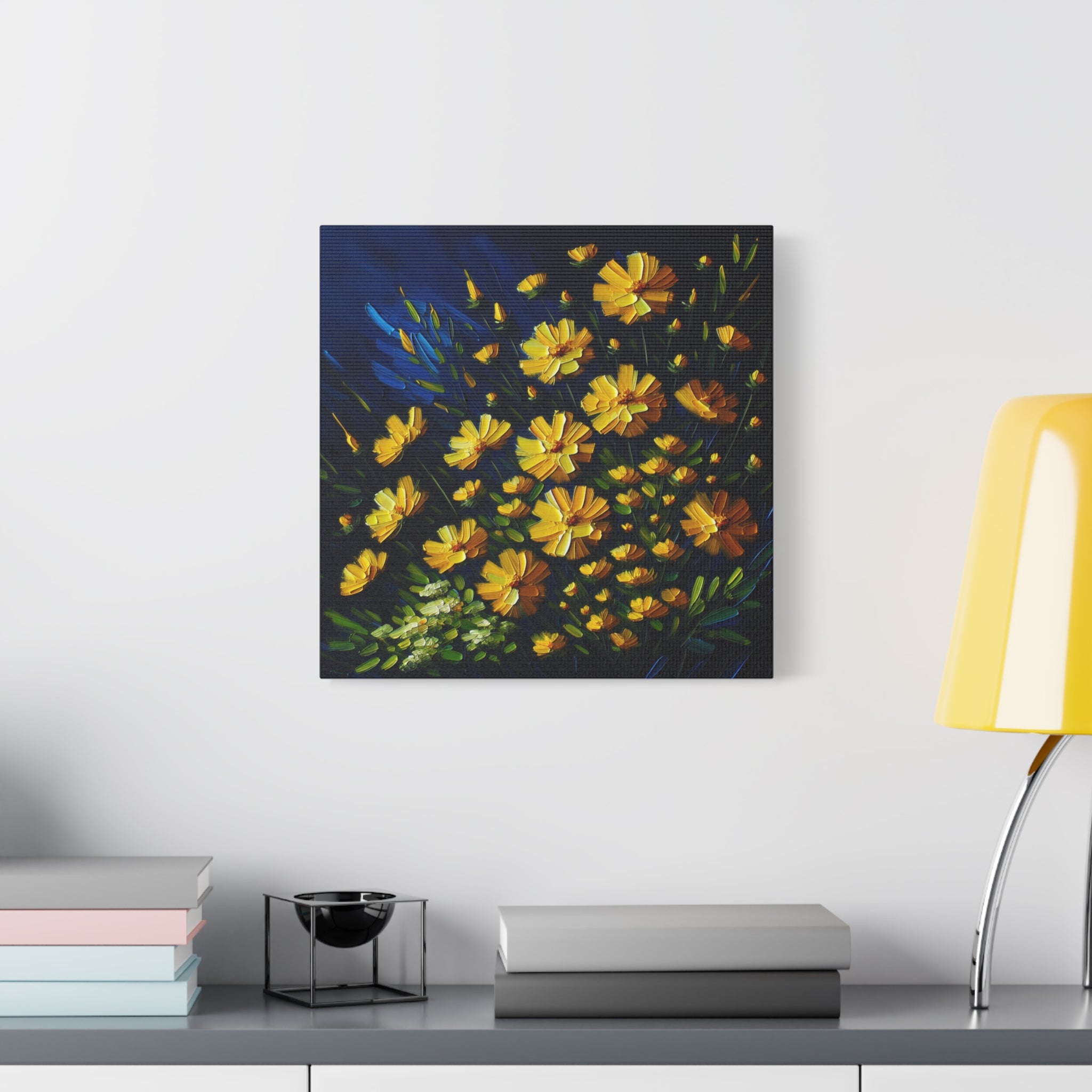 canvas-print-yellow-wildflowers-matte-canvas-impasto-oil-painting-stretched-wall-art-home-decor-floral-print-gift-for-nature-