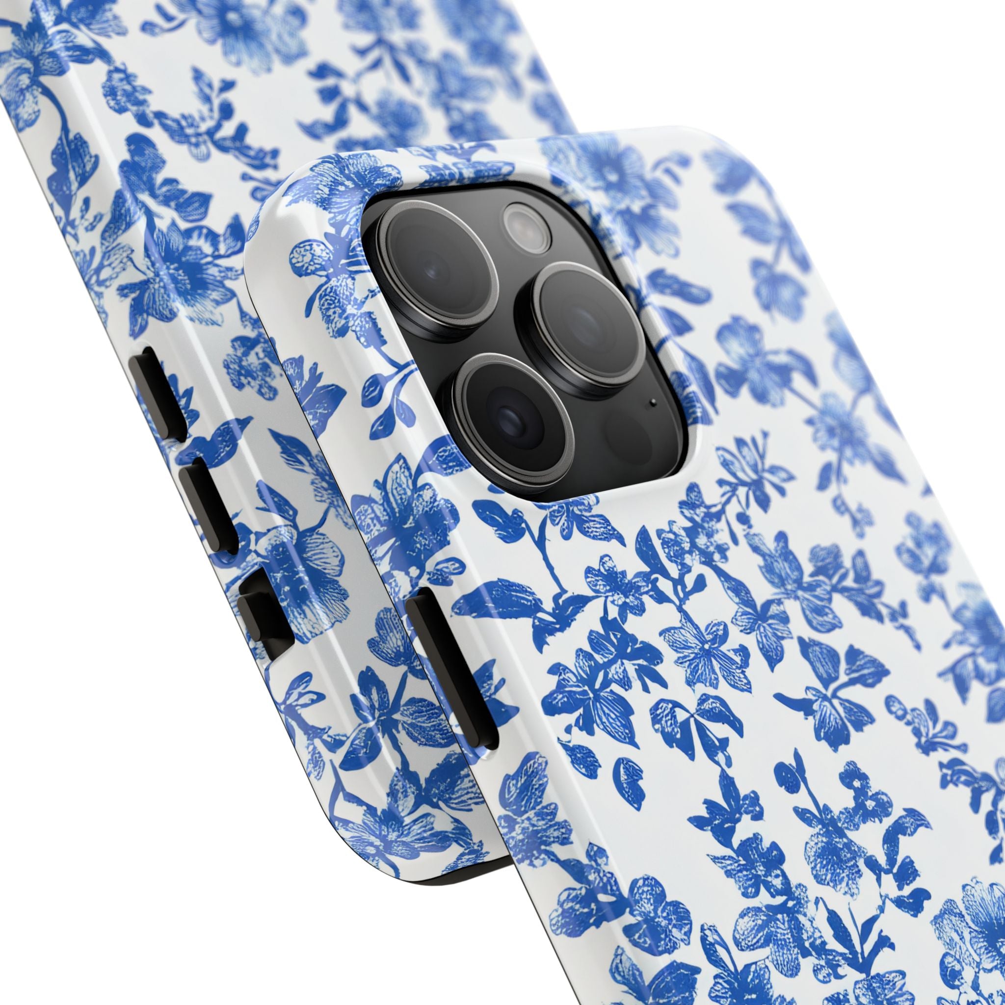 french-toile-floral-tough-iphone-case-blue-iphone-cover-protective-iphone-case-hard-shell-iphone-case-vintage-design-phone-ca