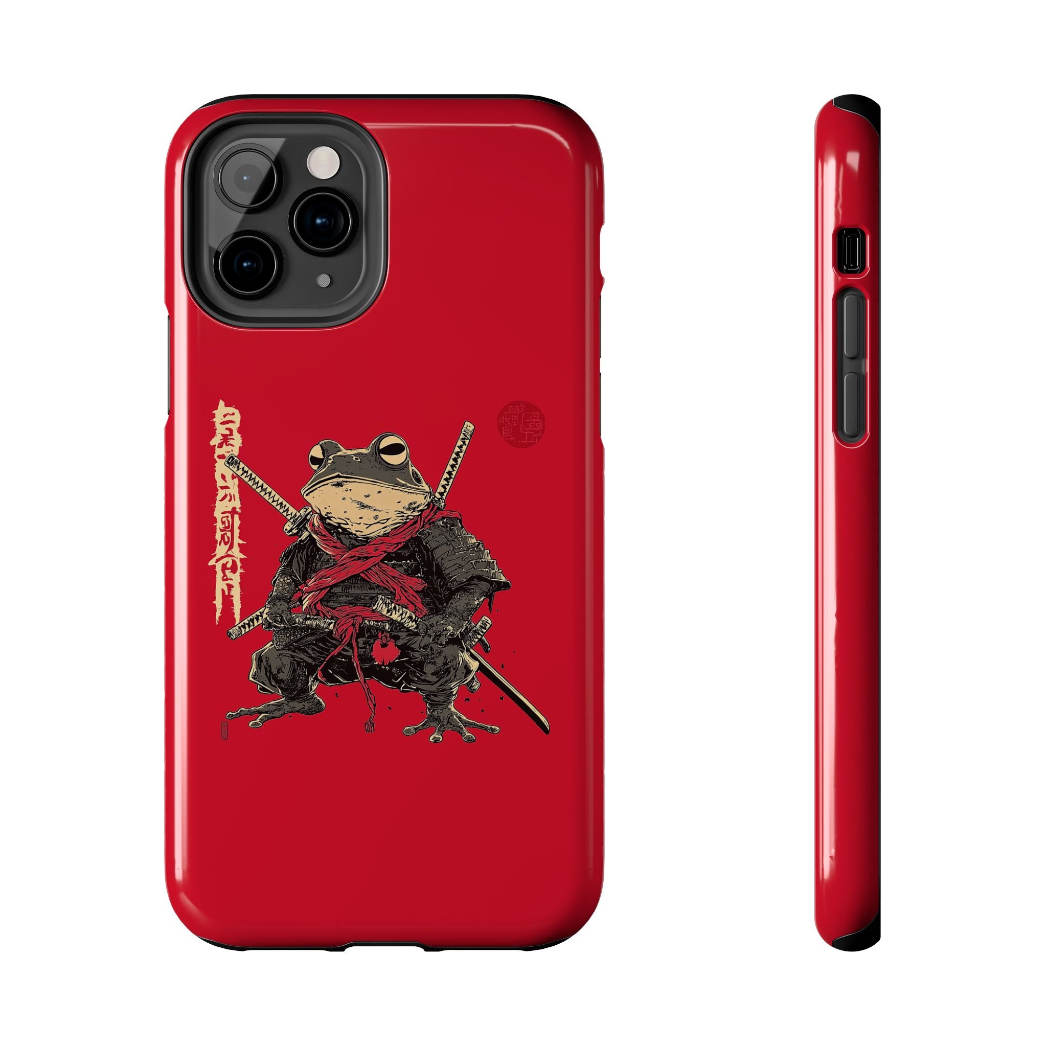 retro-vintage-ninja-frog-iphone-tough-case-red-sun-japanese-samurai-frog-design-stylish-tough-protector-red-iphone-case