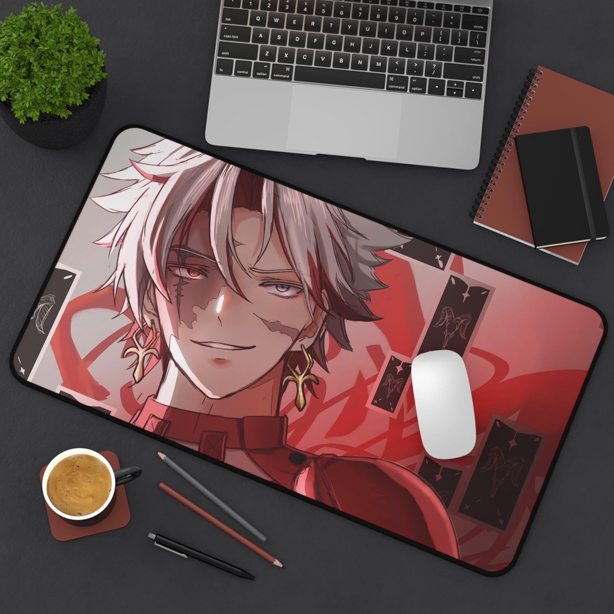 wuthering-wave-scar-gaming-mouse-pad-wuwa-xl-desk-mat-extended-desk-pad-red-pc-mat-keyboard-and-mous