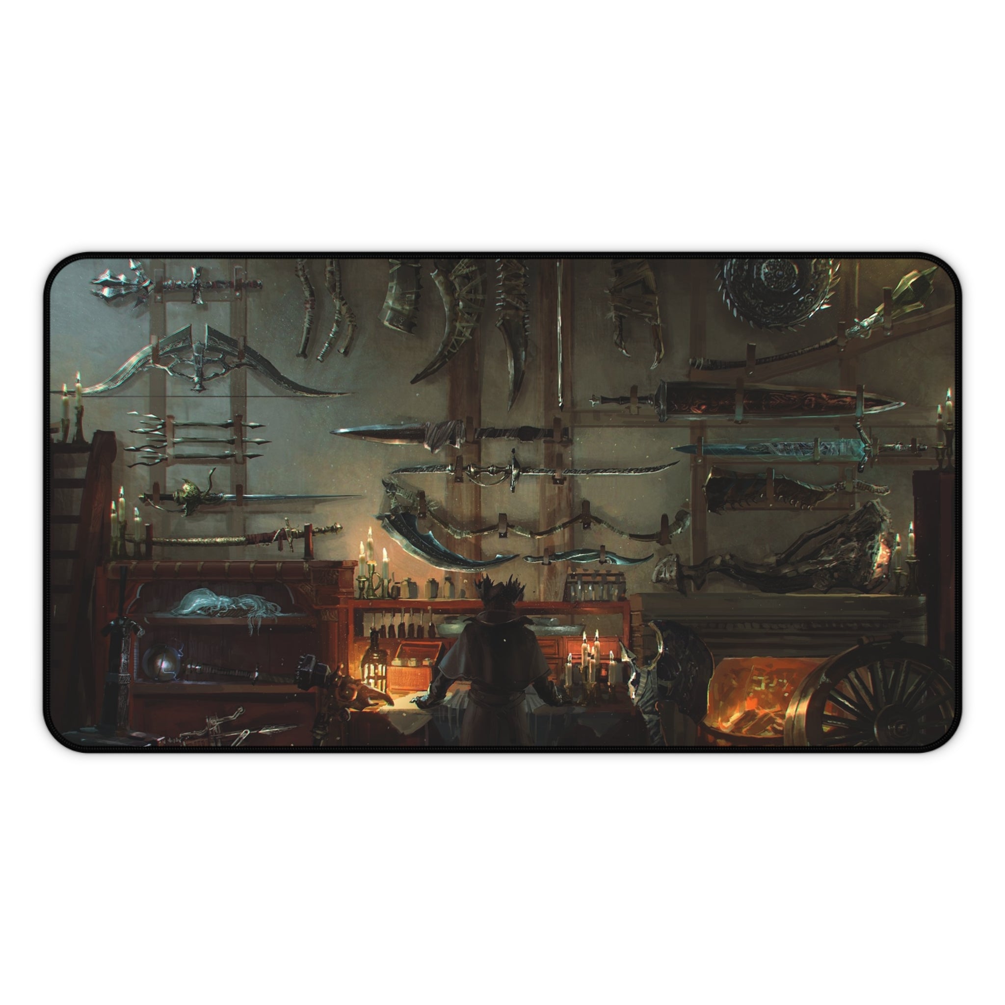 bloodborne-artwork-mouse-pad-the-hunter-desk-pad-large-gaming-desk-mat-fantasy-protective-desk-pad-gamer-gift-gothic-art