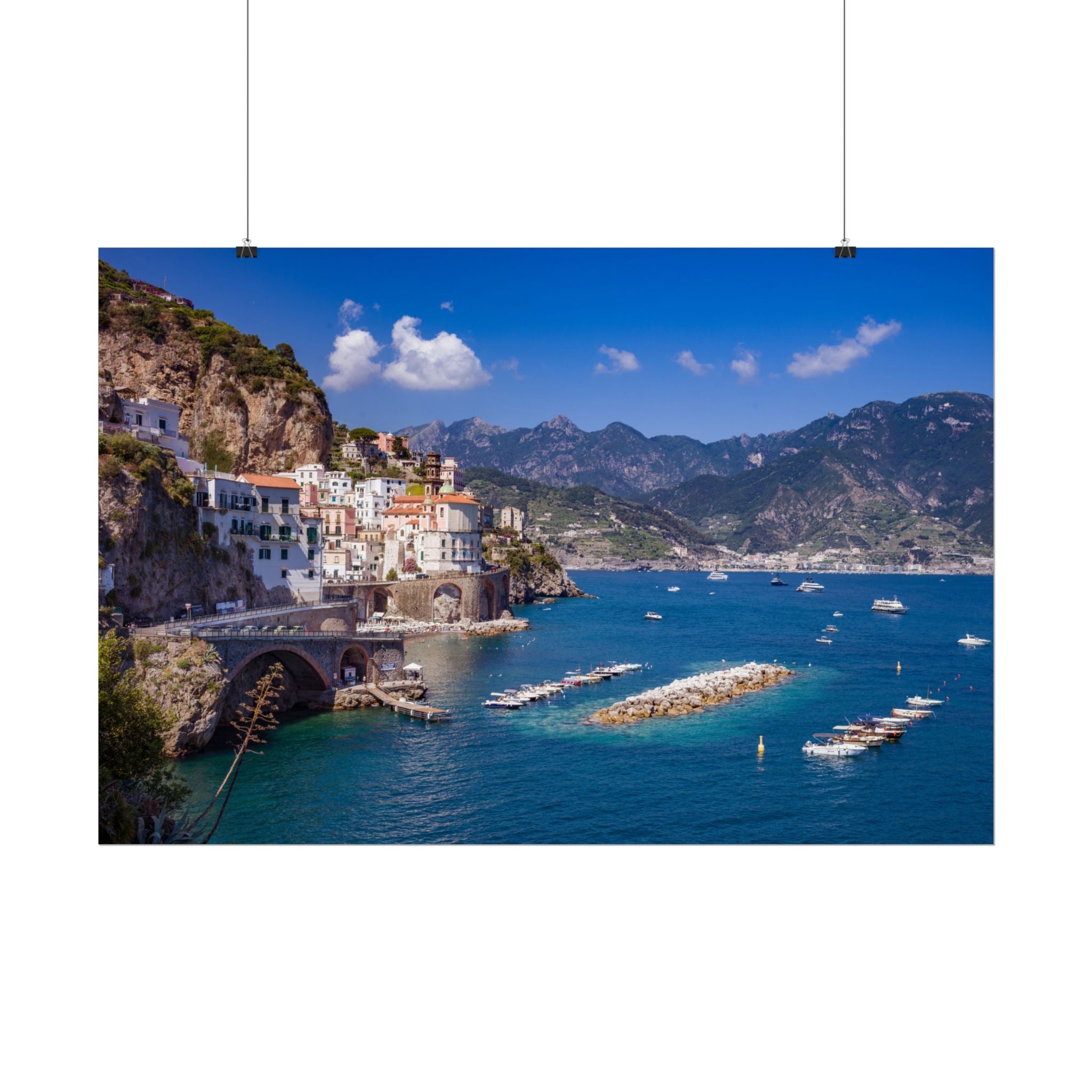italy-amalfi-coast-poster-print-coastal-wall-decor-coastal-wall-art-coastal-wall-hanging-beach-wall-art