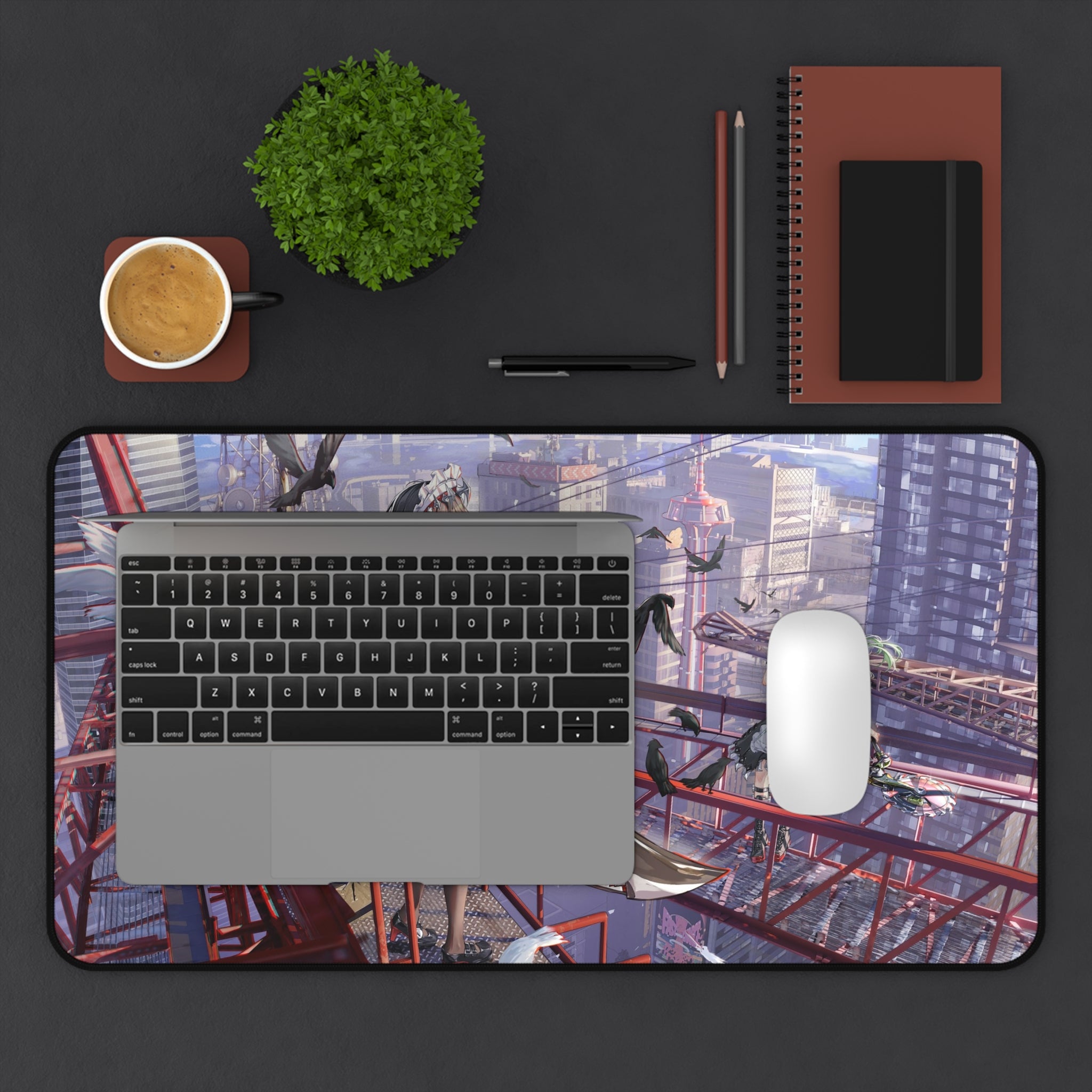 Zenless Zone Zero Ellen Joe Gaming Mouse Pad - ZZZ Desk Mat - New Eridu Anime Desk pad - XL Waifu Ga