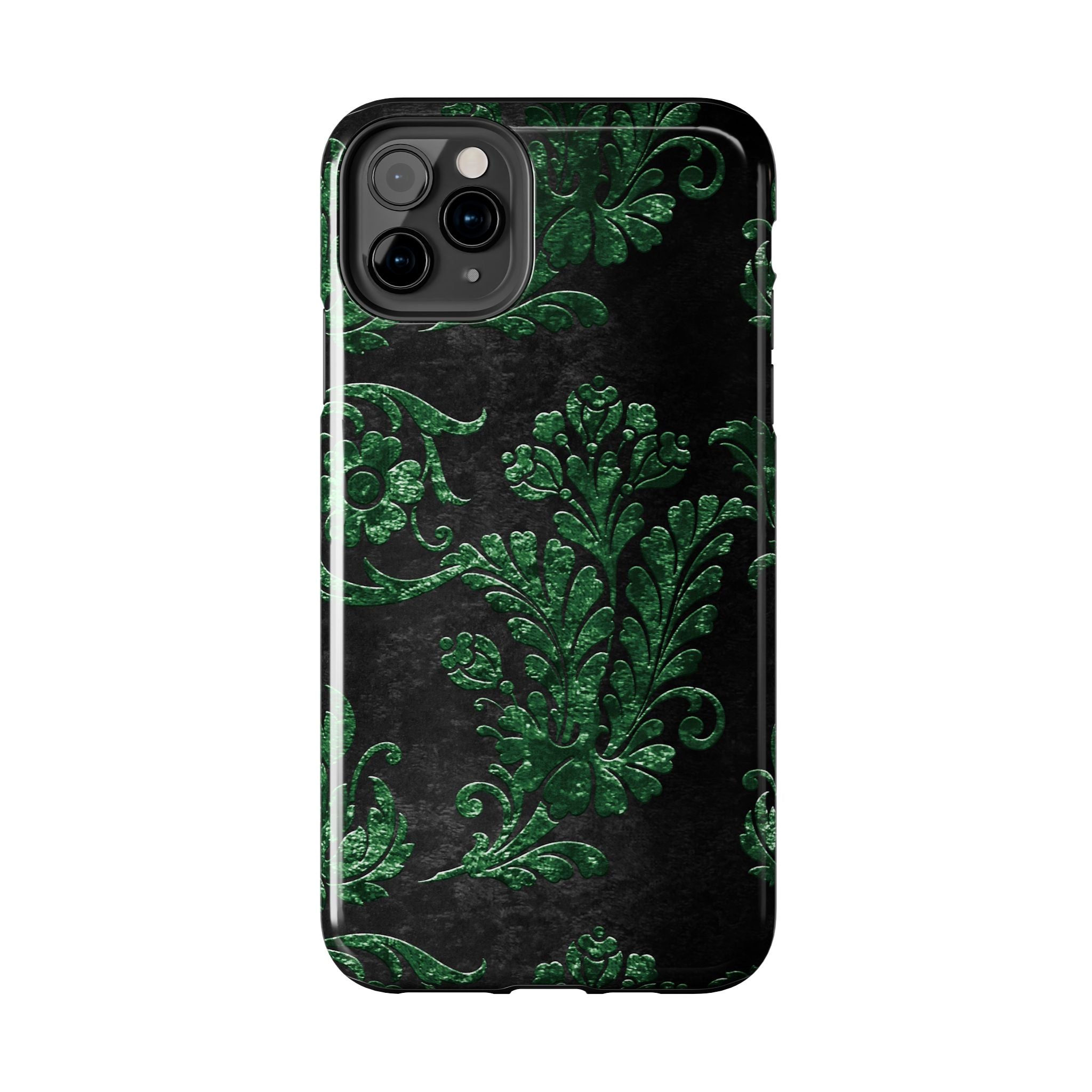 embossed-emerald-velvet-tough-iphone-case-protective-iphone-cover-heavy-duty-iphone-case-rugged-phone-case-durable-smartphone