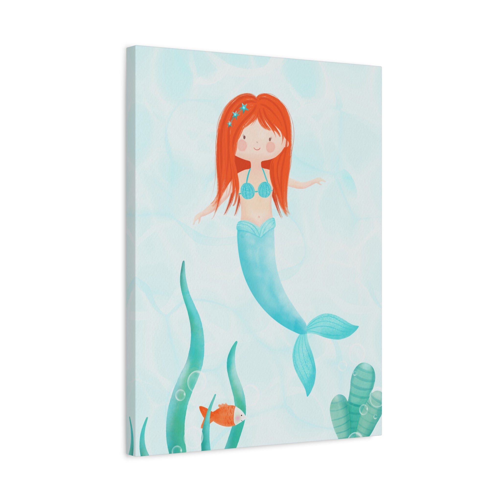 canvas-wall-art-cute-blue-mermaid-nursery-decor-blue-mermaid-print-nursery-art-cute-blue-mermaid-decoration-baby-nursery-merm
