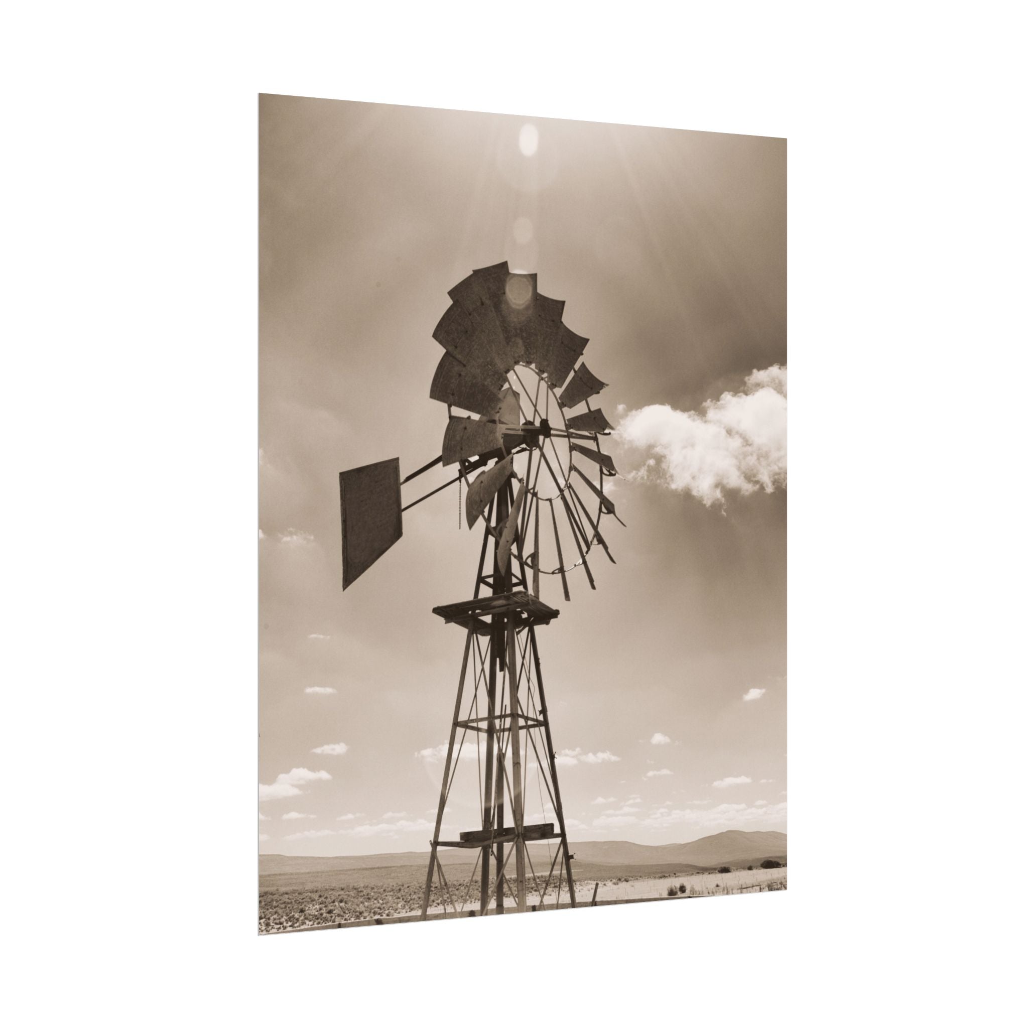 rustic-windmill-photography-poster-print-farm-house-wall-decor-gift-for-farmers-country-home-decor-windmill-wall-art