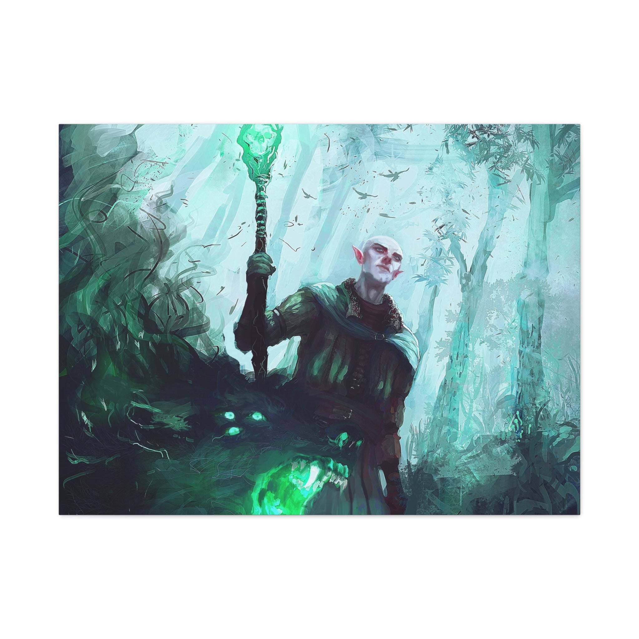 Dragon Age Solas Canvas Art - Fantasy Decor for Gamers, Gaming Wall Decor, Dragon Age Inquisitions Canvas Print