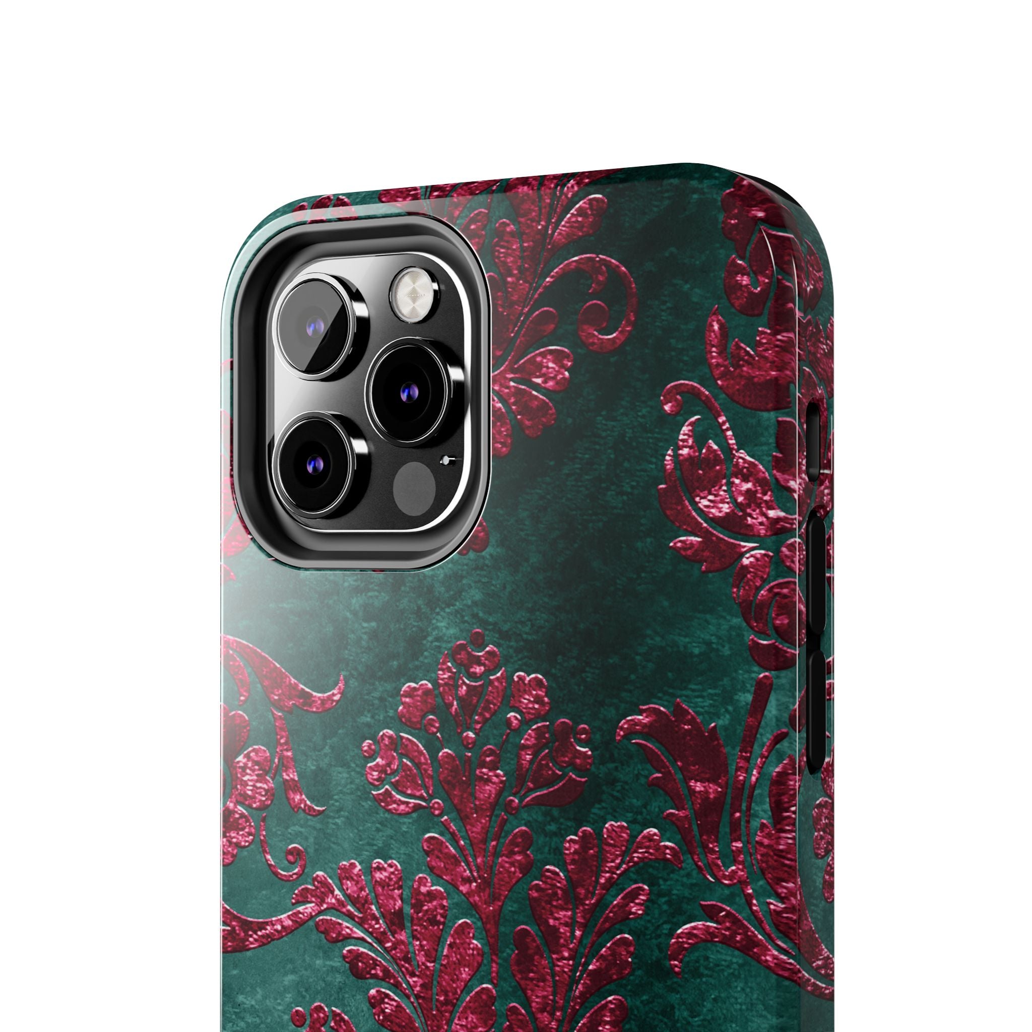 embossed-burgundy-velvet-tough-iphone-case-protective-iphone-cover-heavy-duty-iphone-case-rugged-phone-case-durable-smartphon