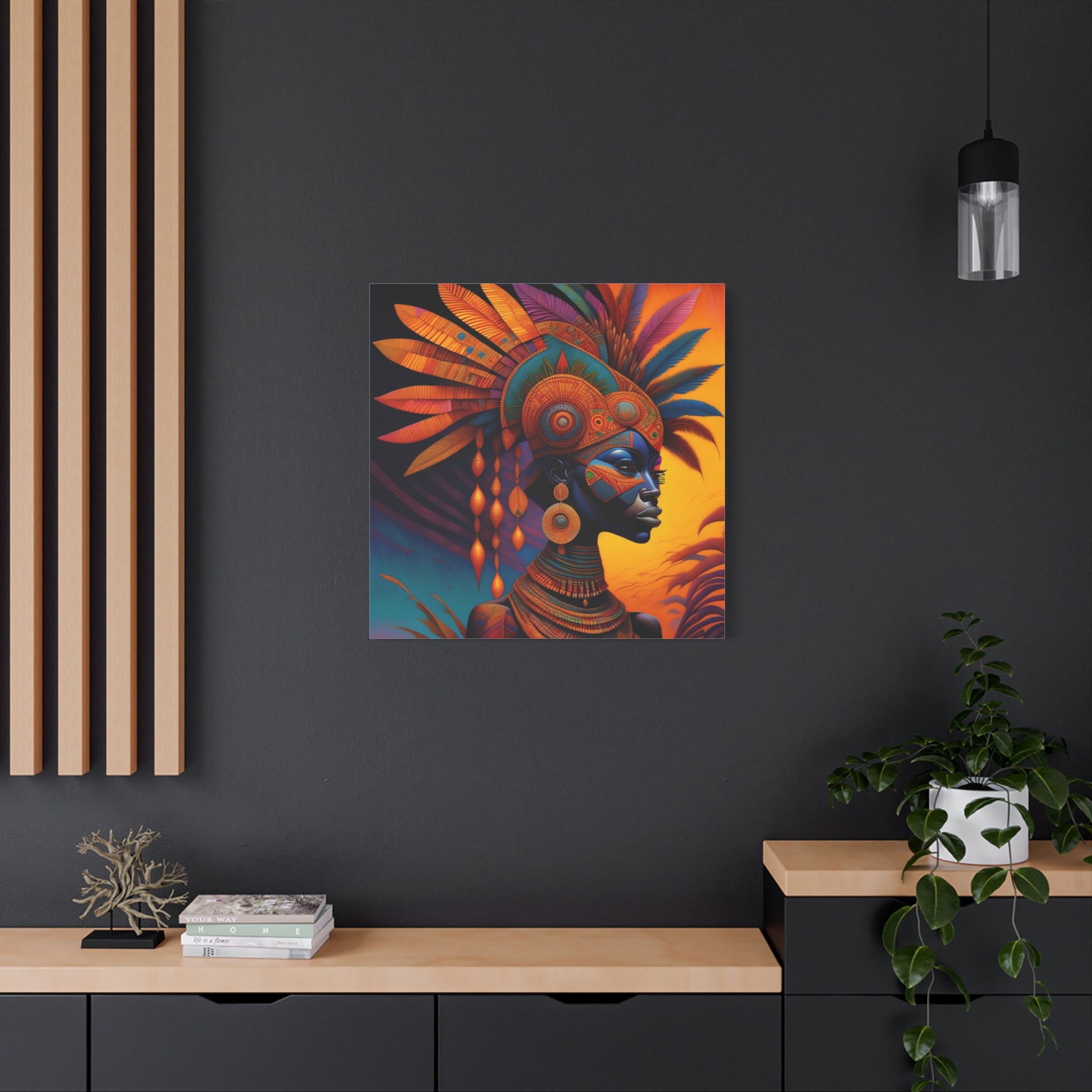 canvas-wall-art-traditional-african-woman-african-portrait-afrocentric-home-decor-tribal-art-african-american-art-ethnic-wall