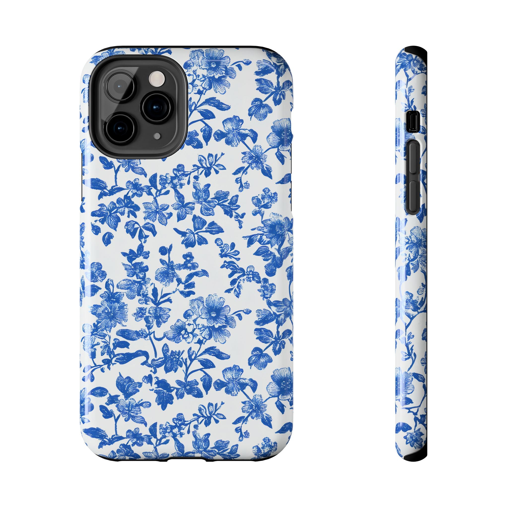 french-toile-floral-tough-iphone-case-blue-iphone-cover-protective-iphone-case-hard-shell-iphone-case-vintage-design-phone-ca