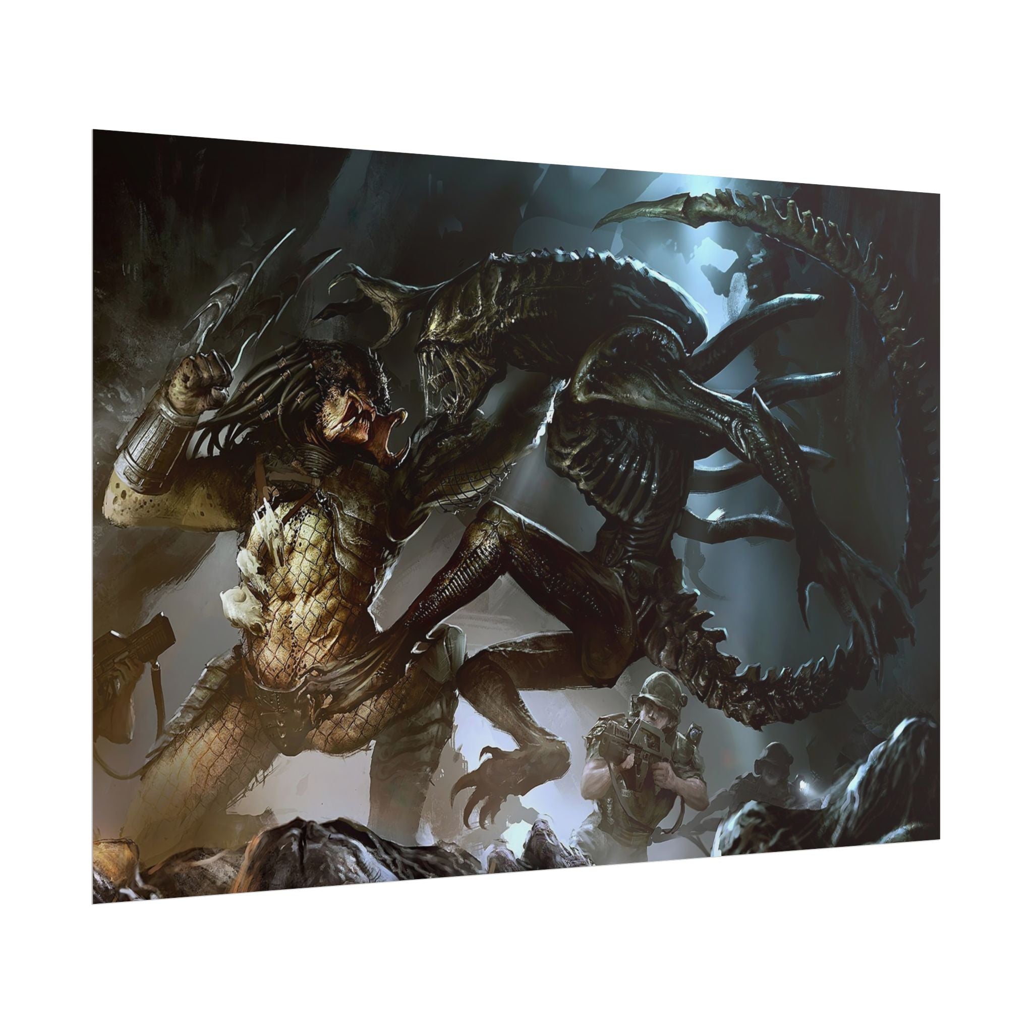 predator-alien-poster-print-xenomorph-si-fi-home-decor-movie-poster-pretador-fantasy-art
