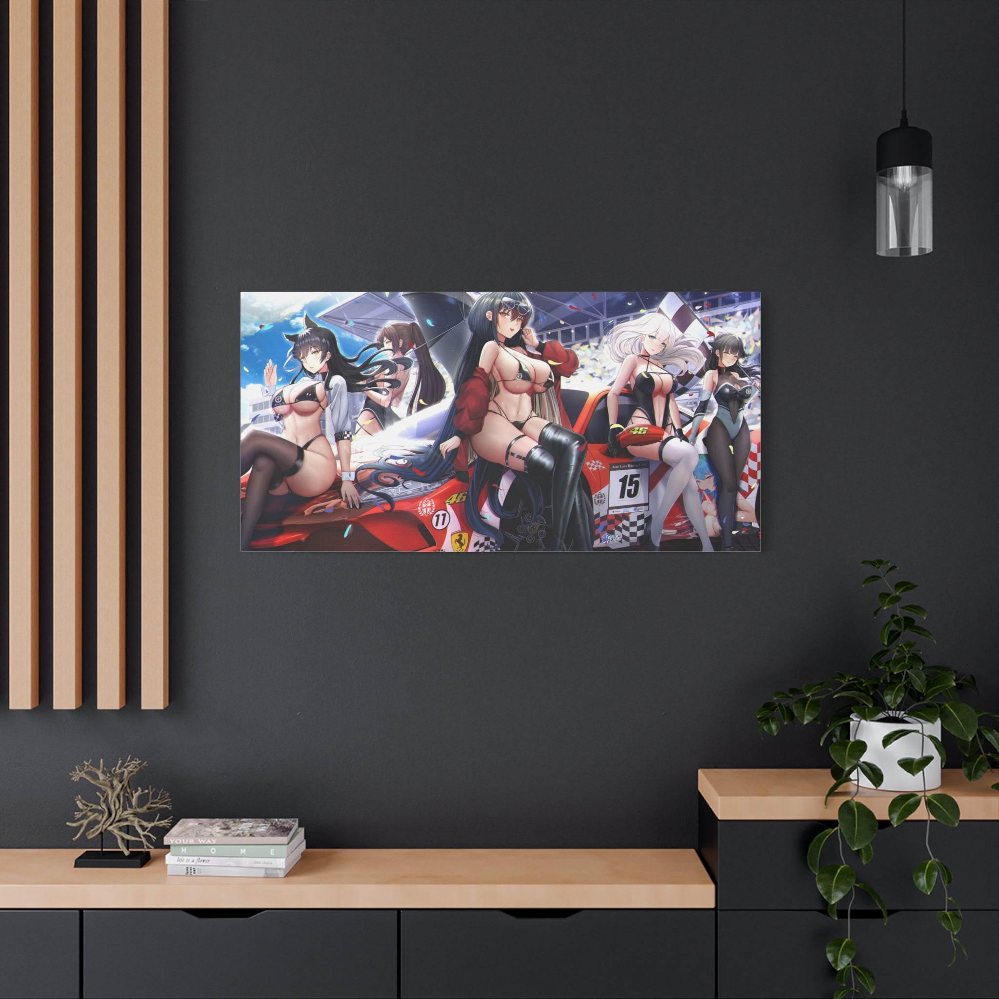 beautiful-sexy-anime-girl-canvas-print-car-race-canvas-wall-art-anime-lover-home-decor-anime-girl-poster-canvas-wall-art