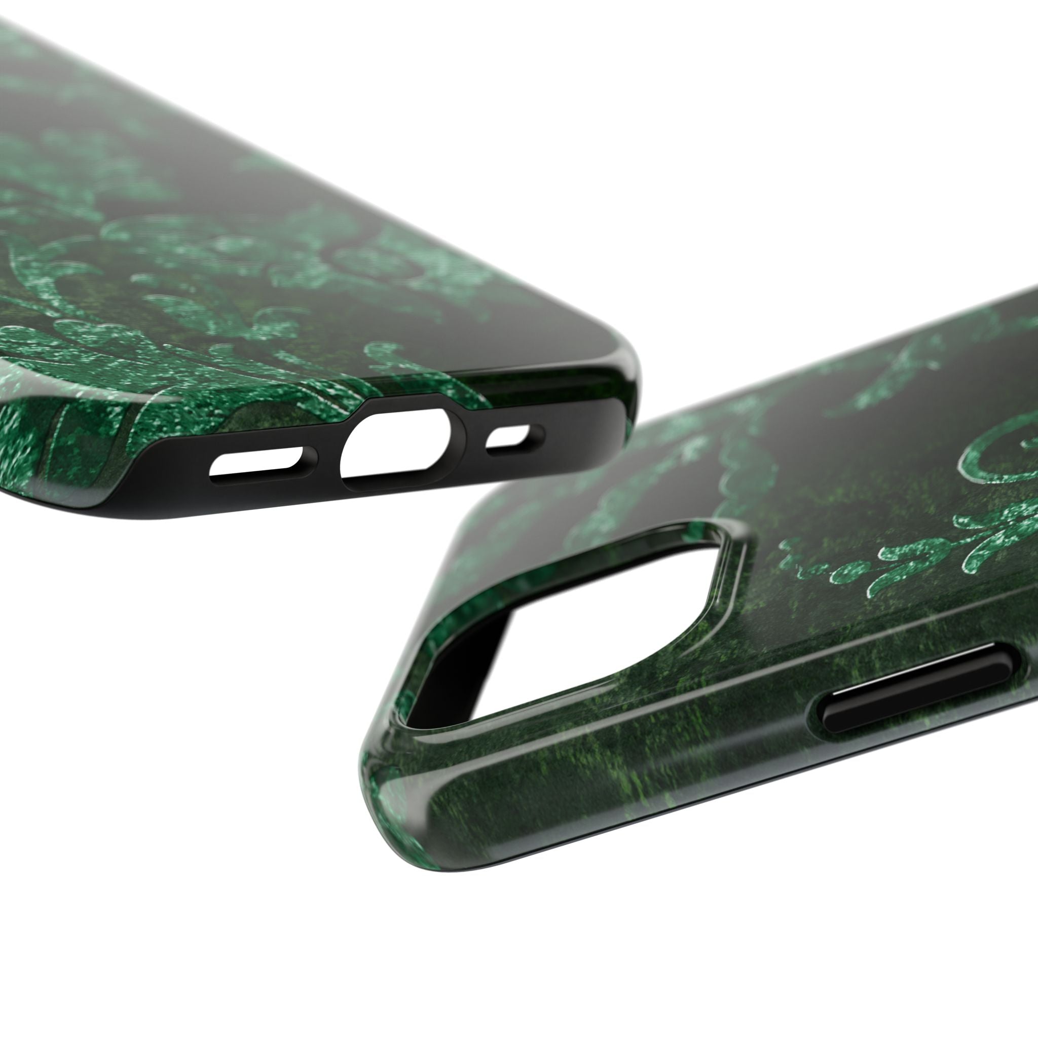 embossed-emerald-velvet-tough-phone-case-protective-iphone-cover-heavy-duty-phone-case-rugged-phone-case-durable-smartphone-c