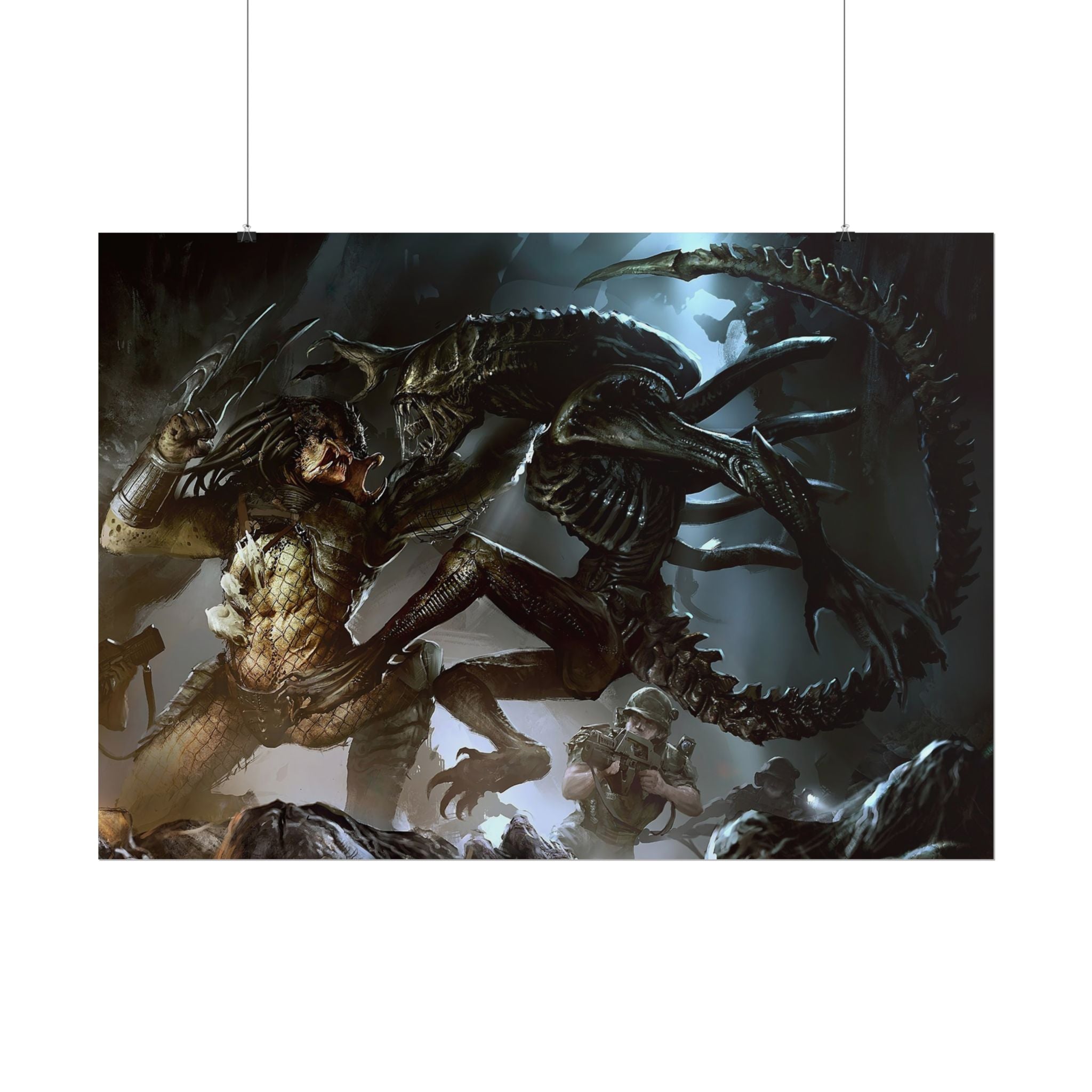 predator-alien-poster-print-xenomorph-si-fi-home-decor-movie-poster-pretador-fantasy-art