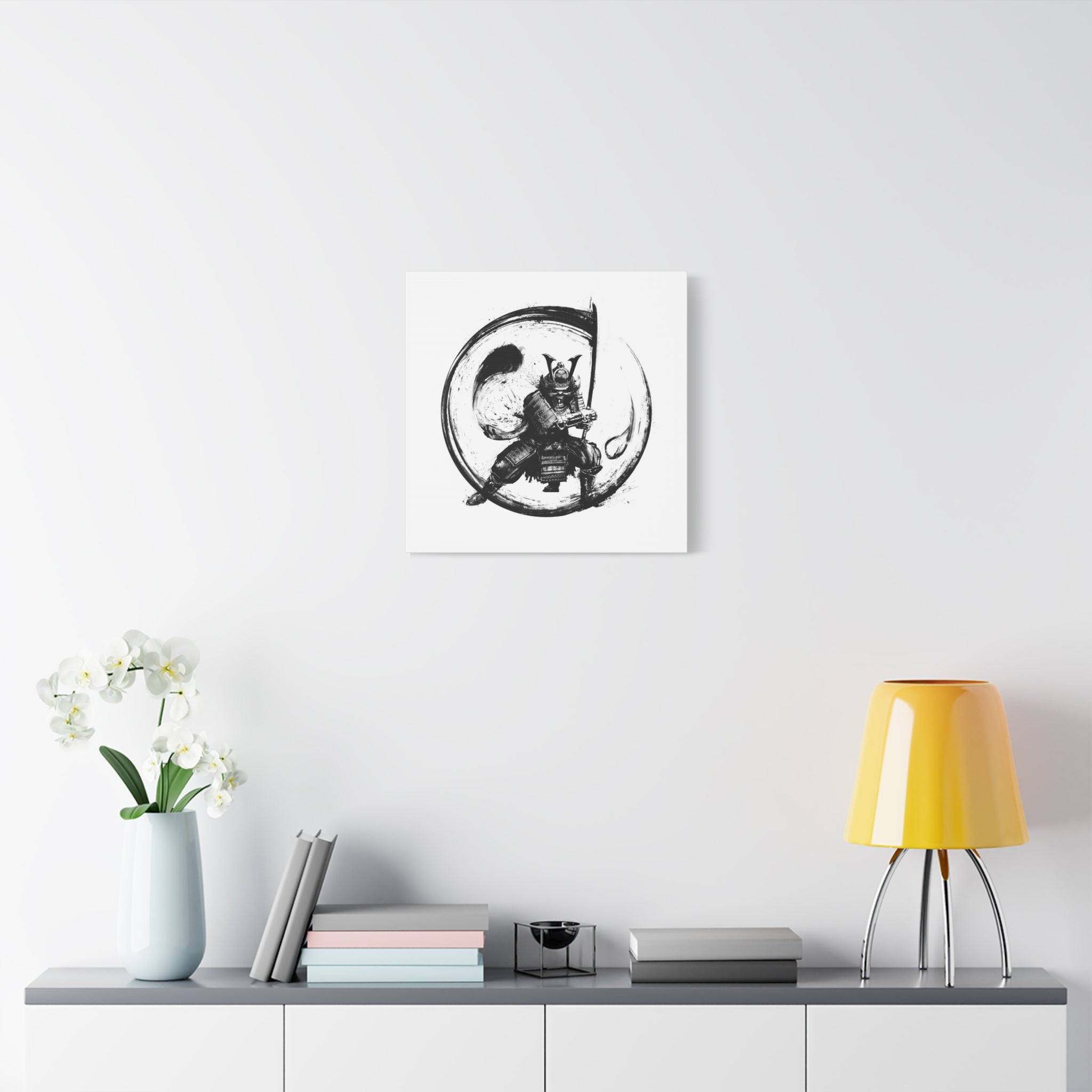 canvas-wall-art-japanese-samurai-ying-yang-katana-oni-mask-black-and-white-home-decor-zen-wall-hanging-asian-art-samurai-swor