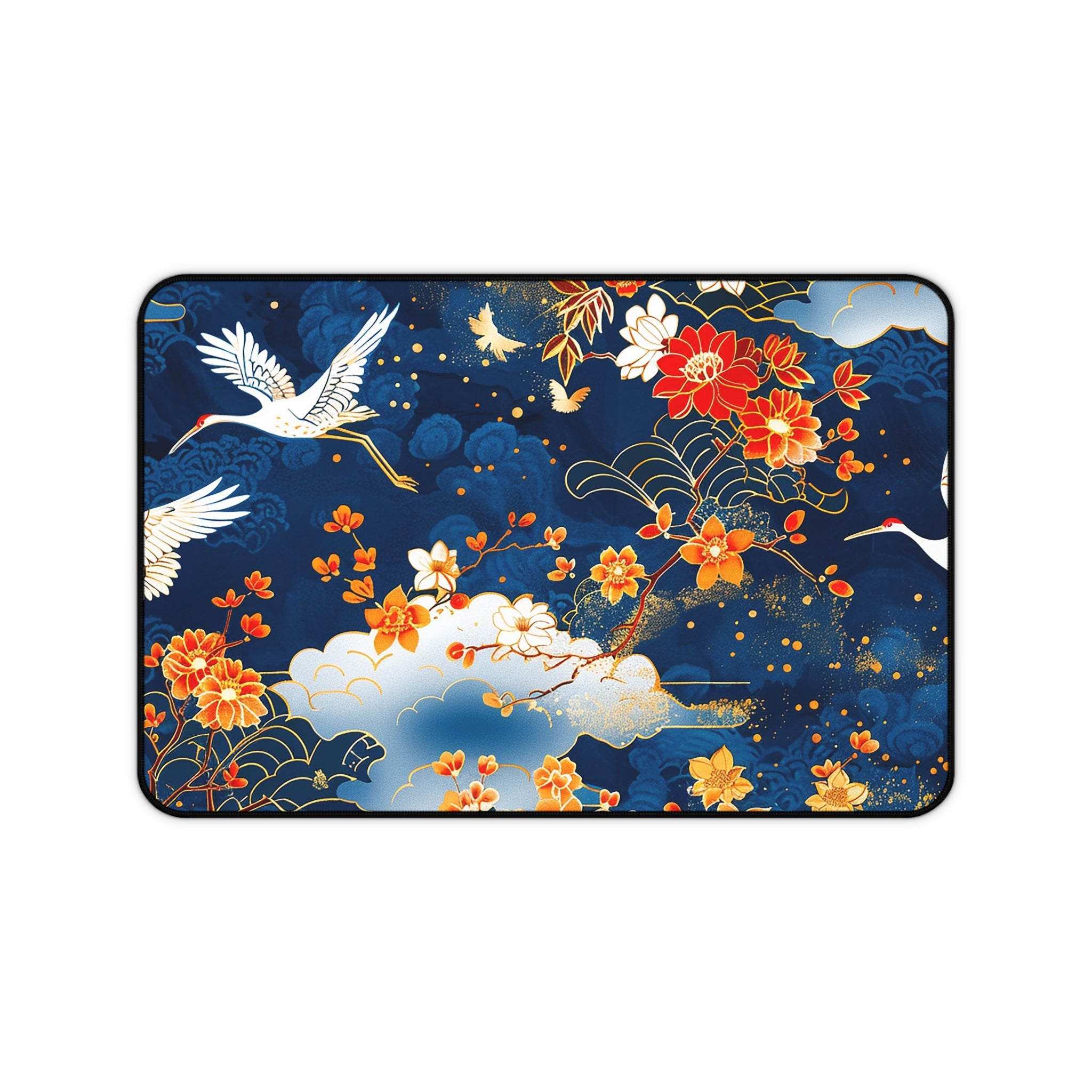 japanese-cranes-art-desk-mat-mousepad-floral-desk-pad-for-home-office-asian-crane-design-gift-for-bird-lovers-office-decor-wo